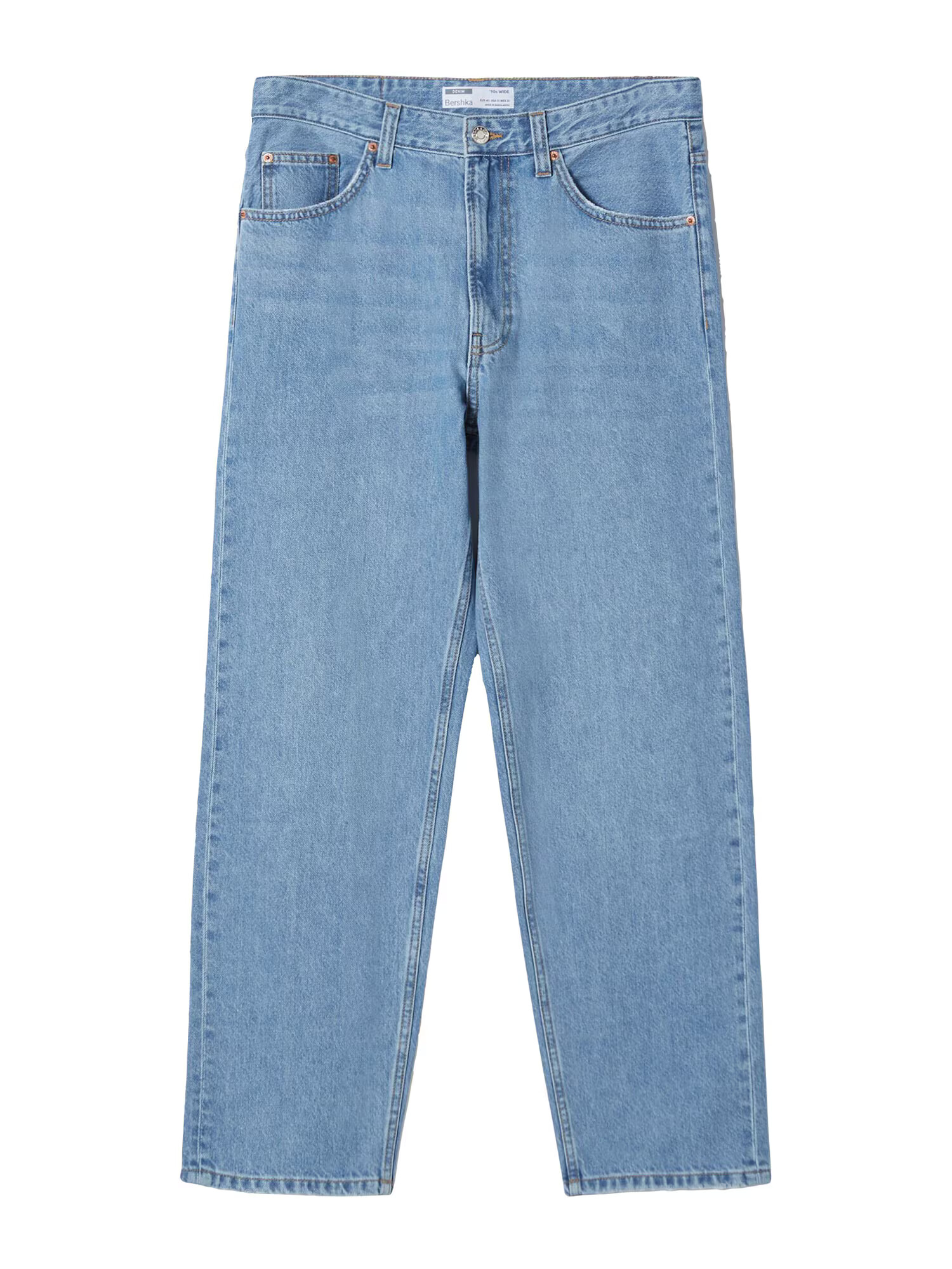 Bershka Jeans albastru denim - Pled.ro