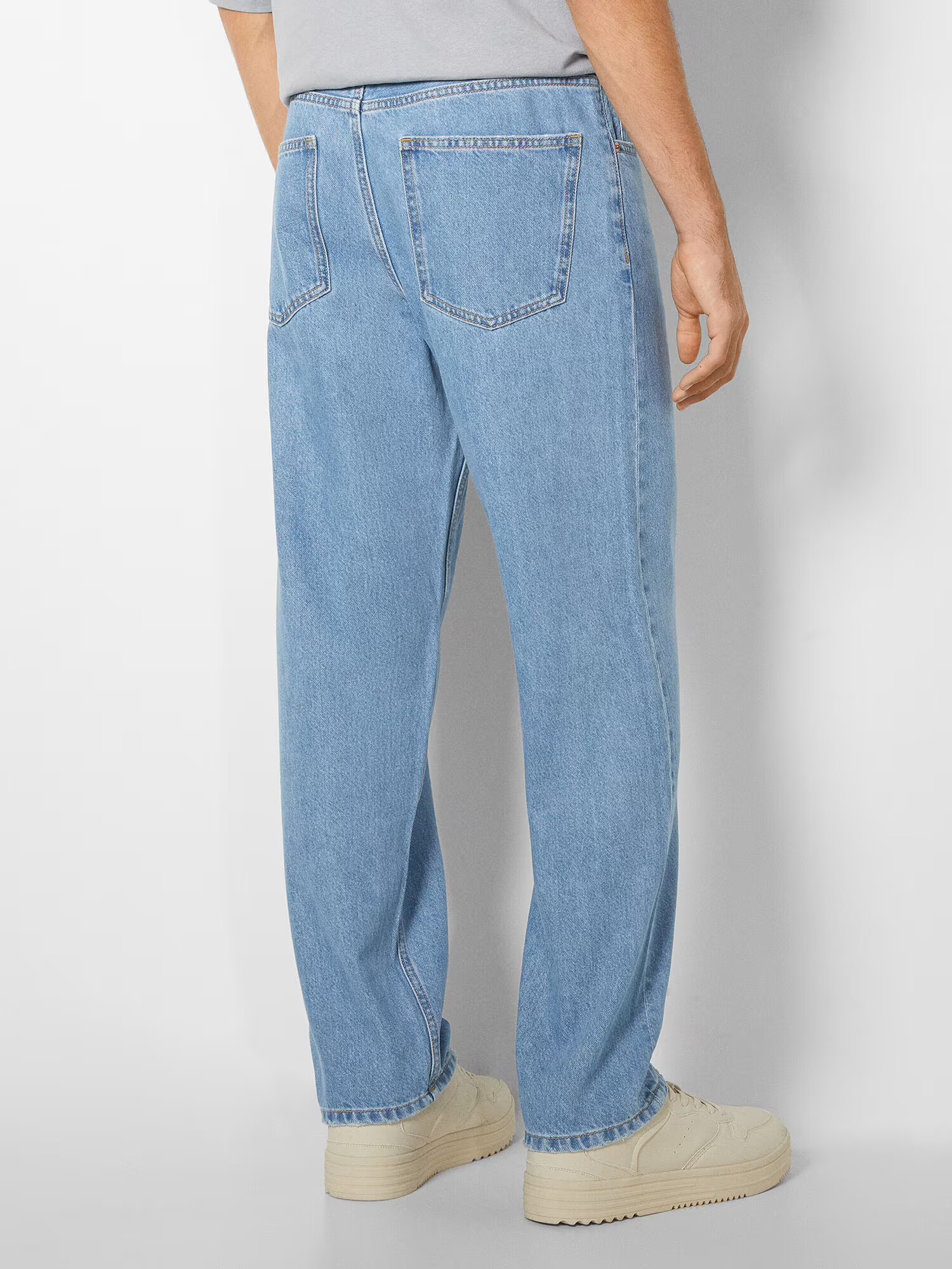 Bershka Jeans albastru denim - Pled.ro