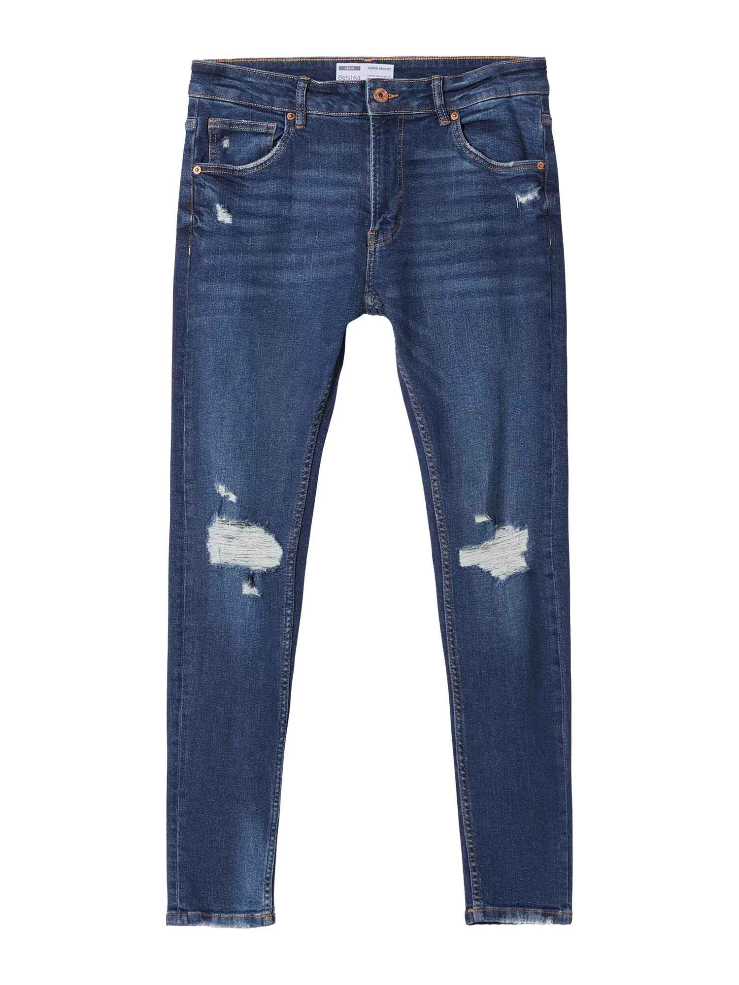 Bershka Jeans albastru denim - Pled.ro