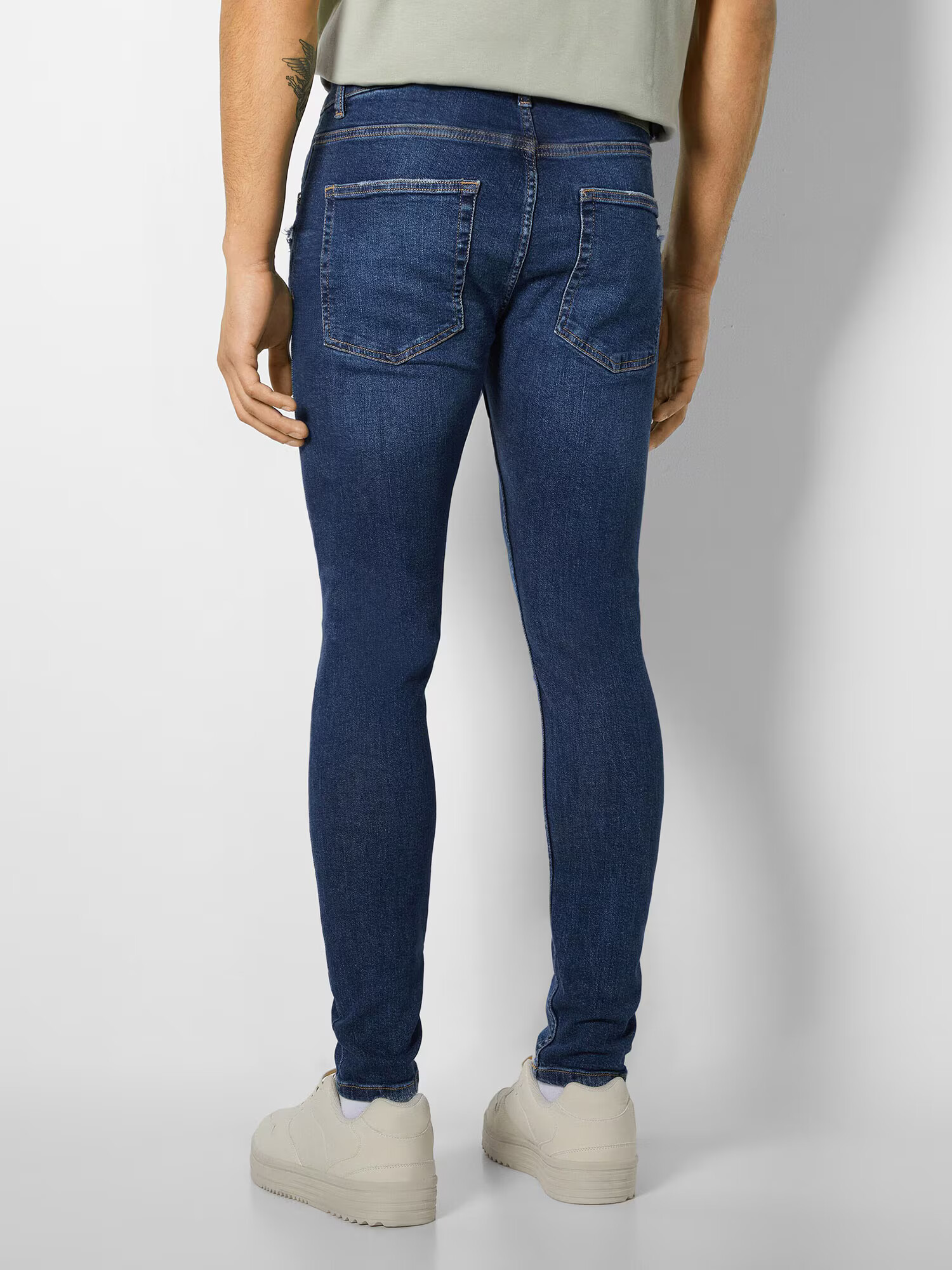 Bershka Jeans albastru denim - Pled.ro