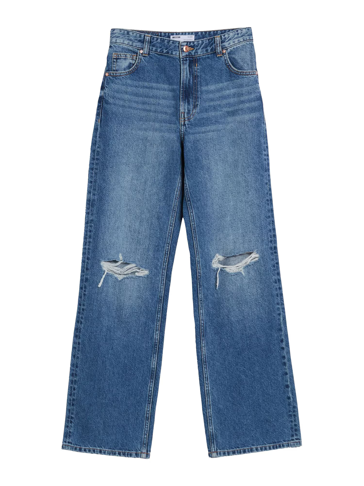 Bershka Jeans albastru denim - Pled.ro