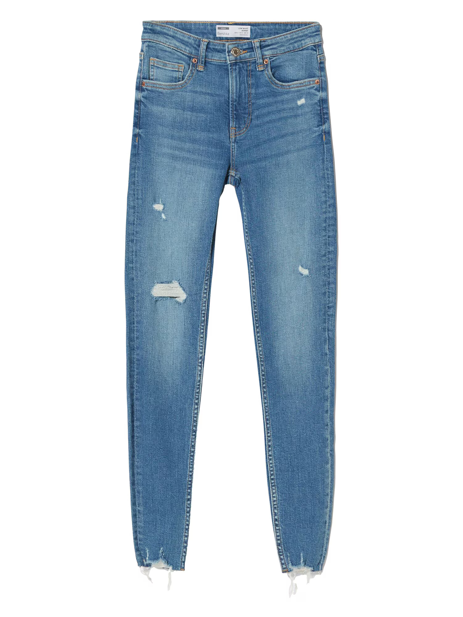 Bershka Jeans albastru denim - Pled.ro