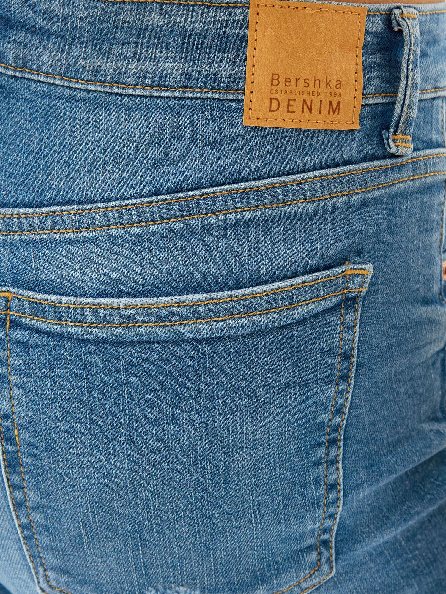 Bershka Jeans albastru denim - Pled.ro