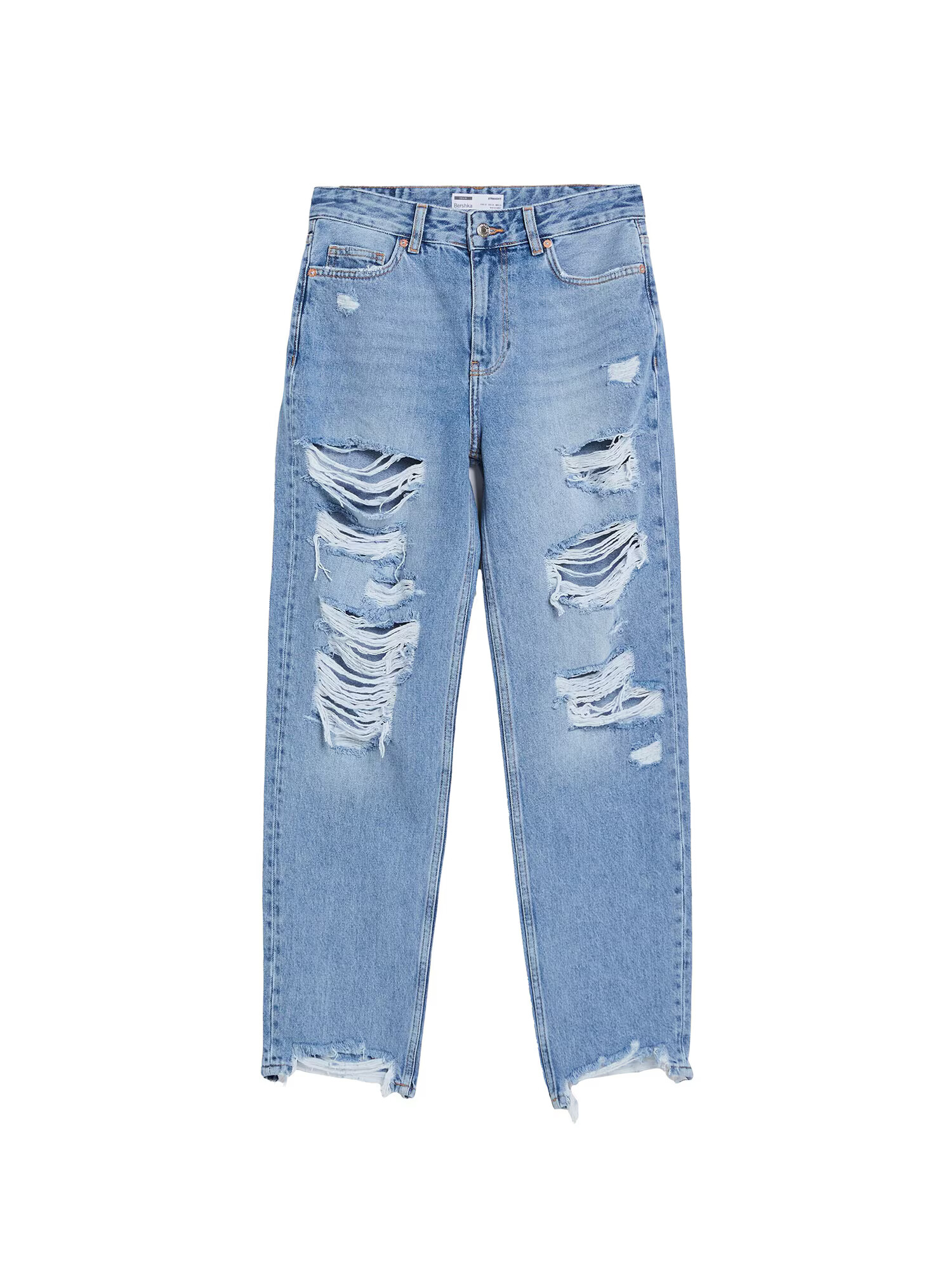 Bershka Jeans albastru denim - Pled.ro