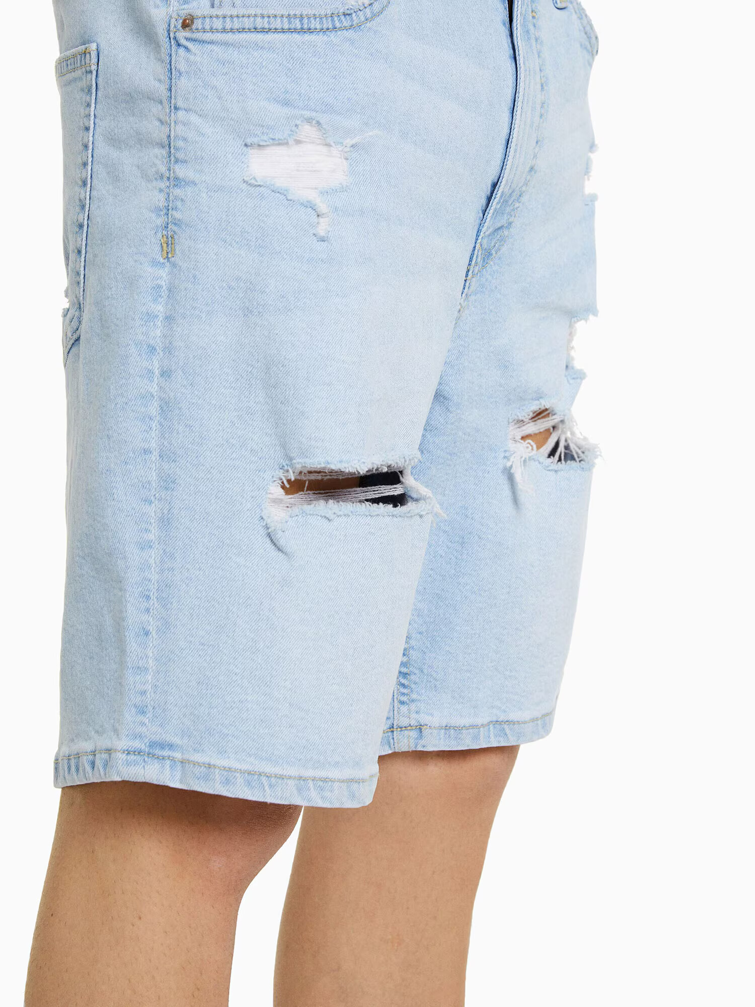 Bershka Jeans albastru denim - Pled.ro