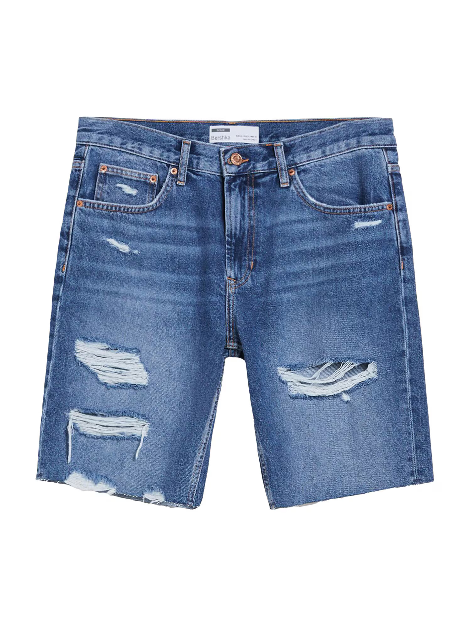 Bershka Jeans albastru denim - Pled.ro