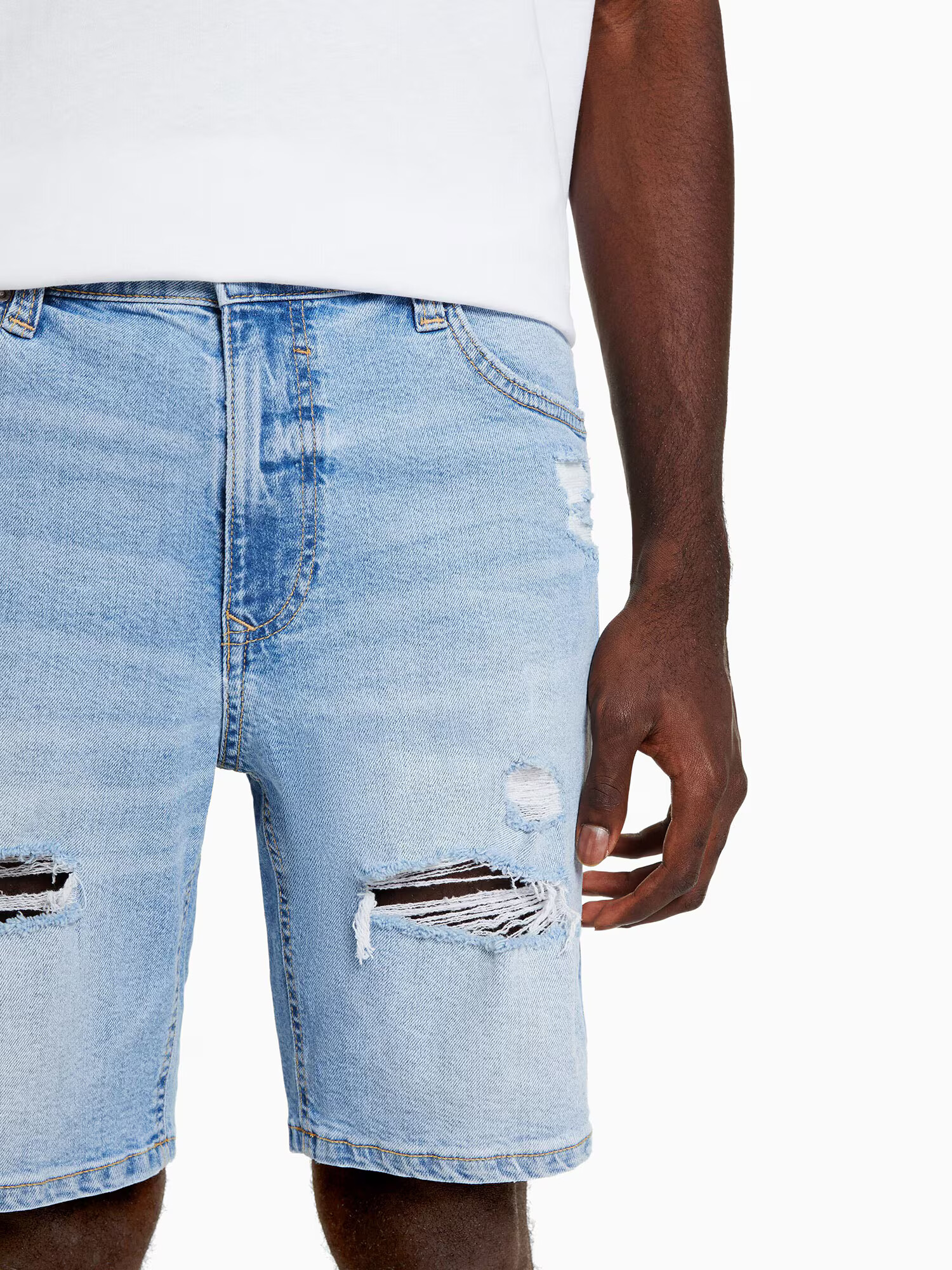 Bershka Jeans albastru denim - Pled.ro