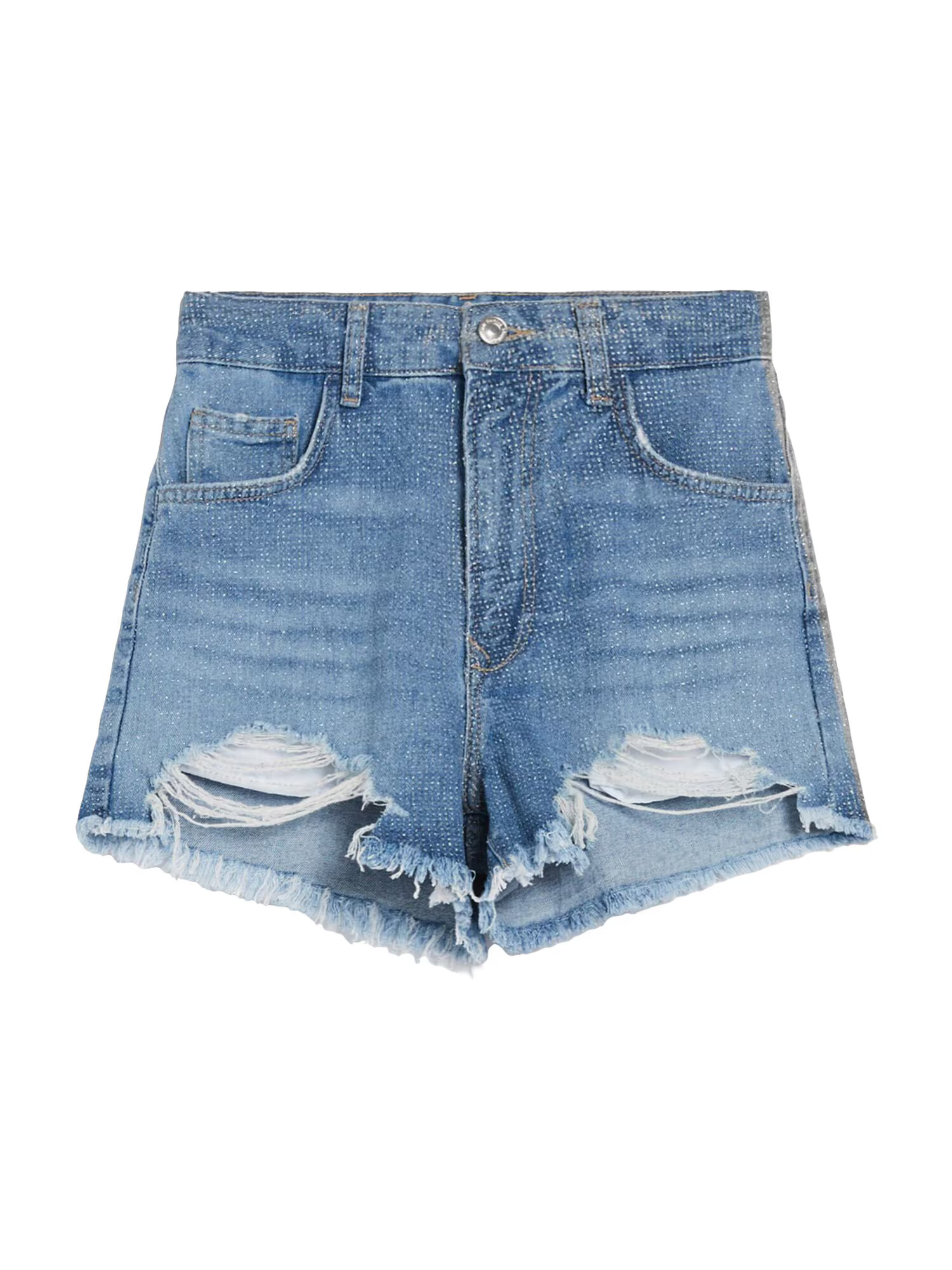 Bershka Jeans albastru denim - Pled.ro