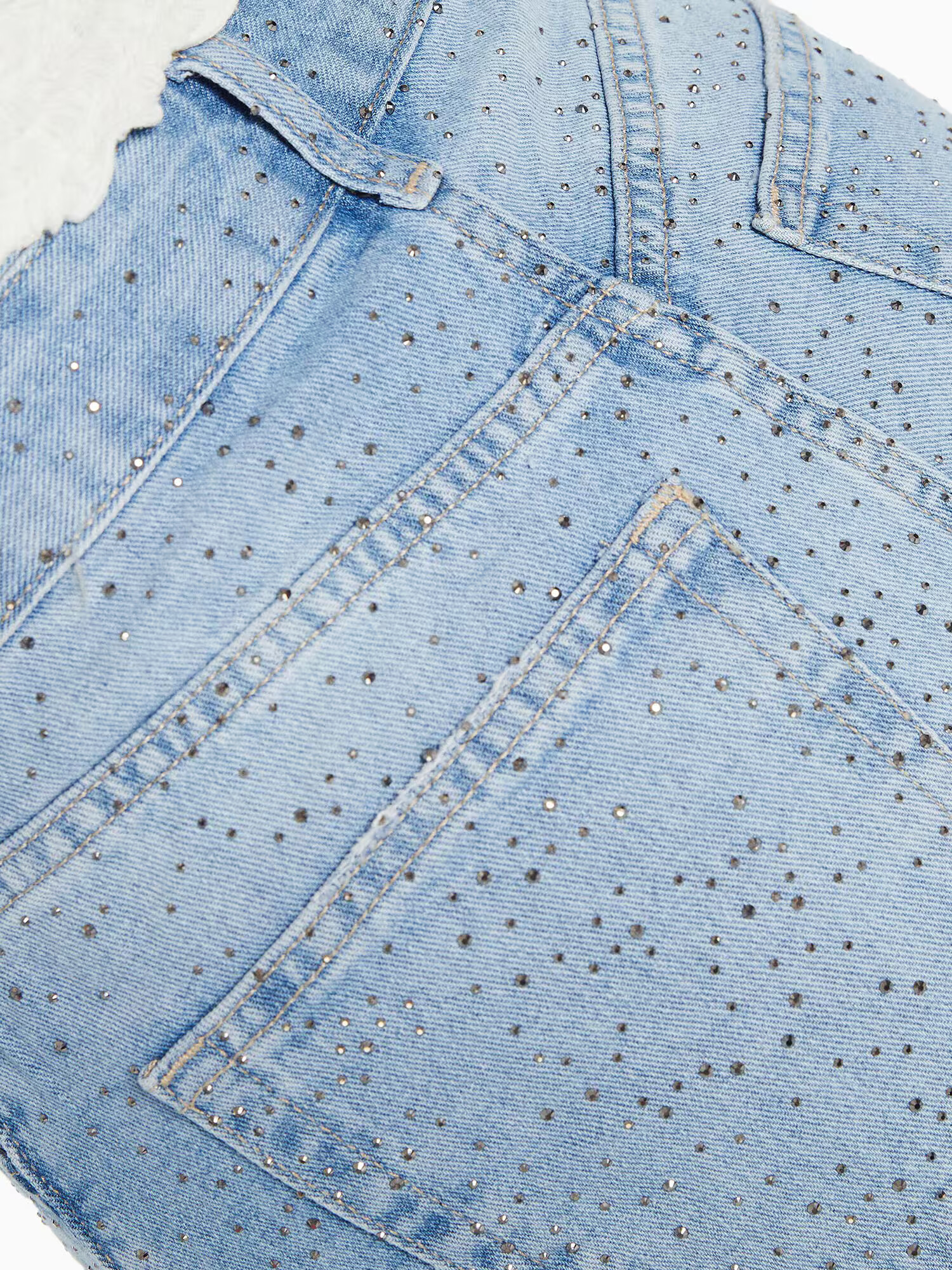 Bershka Jeans albastru denim - Pled.ro