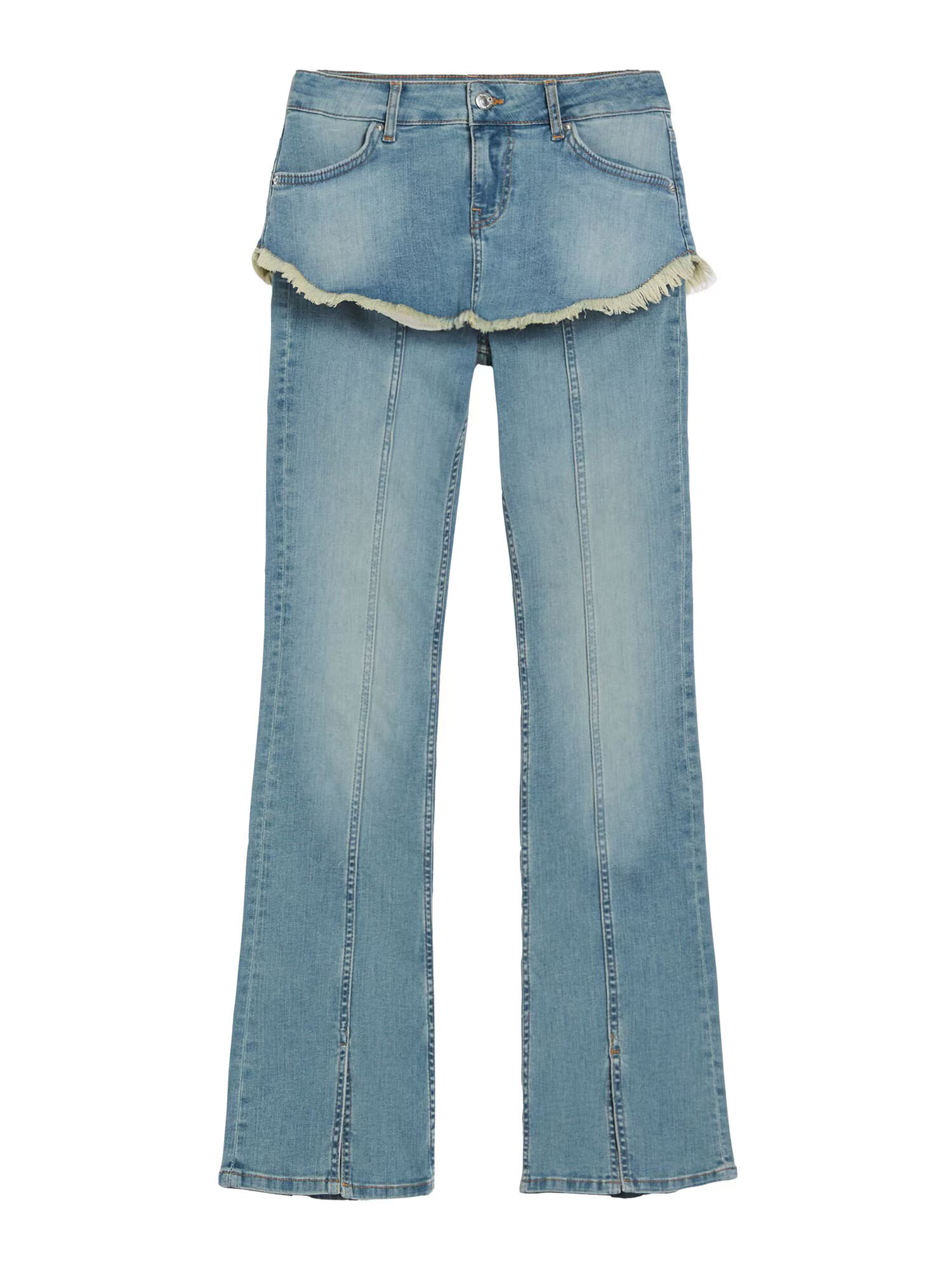 Bershka Jeans albastru denim - Pled.ro