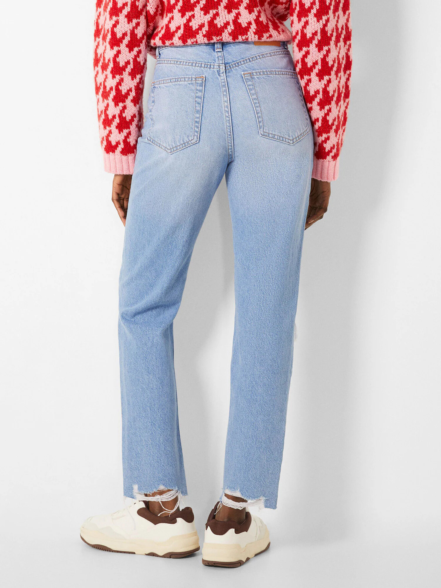 Bershka Jeans albastru deschis - Pled.ro