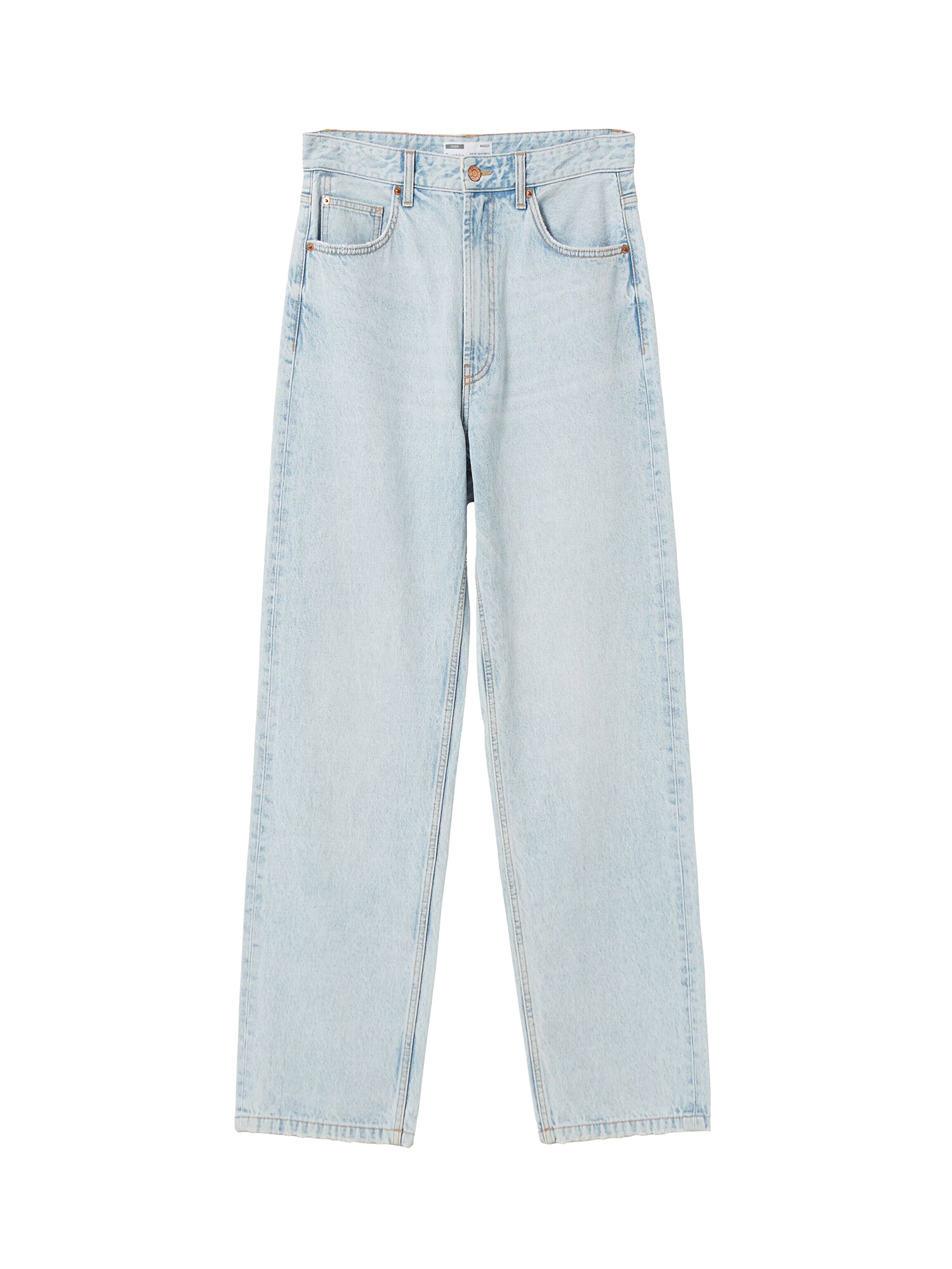 Bershka Jeans albastru deschis - Pled.ro