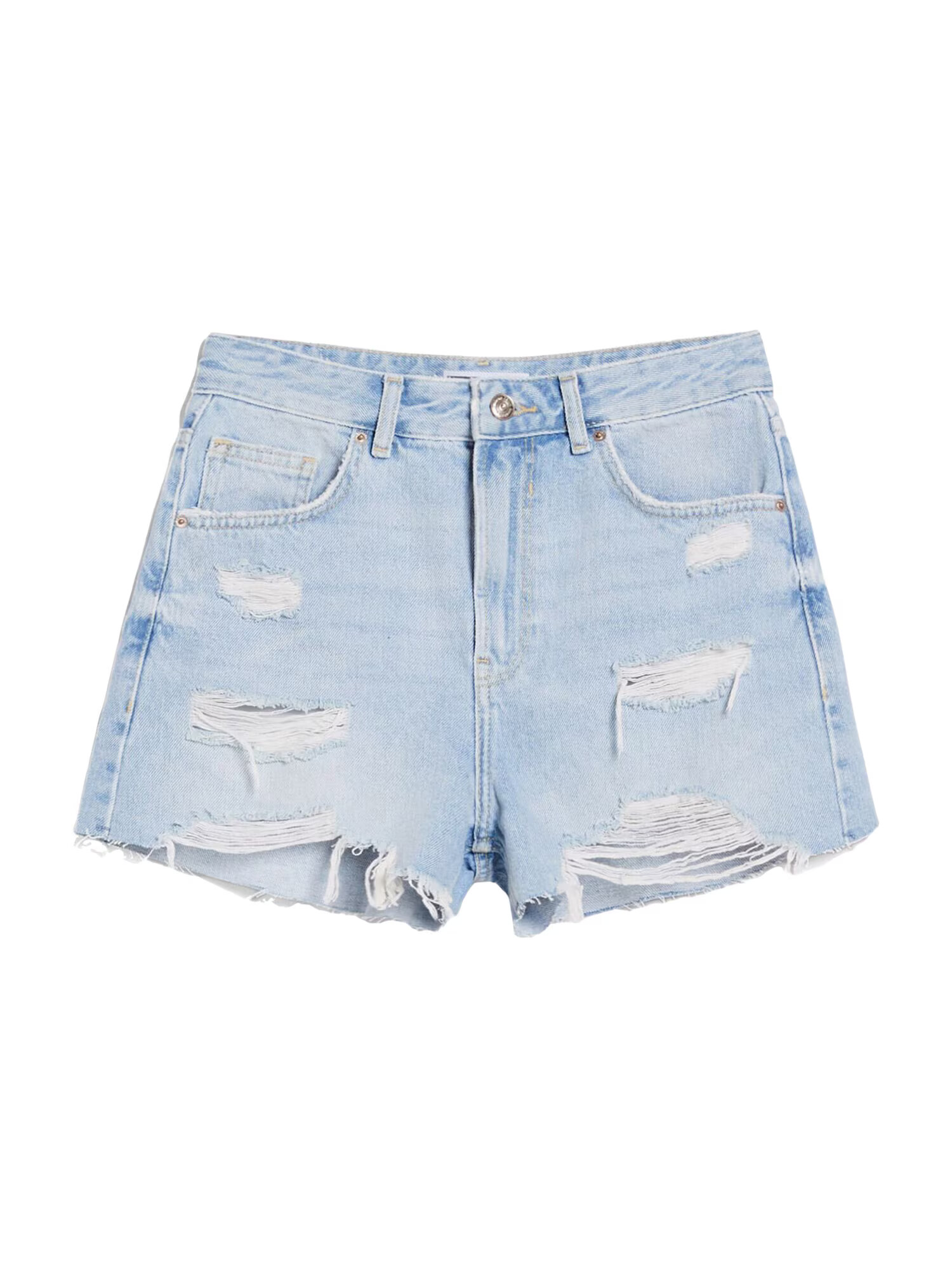 Bershka Jeans albastru deschis - Pled.ro