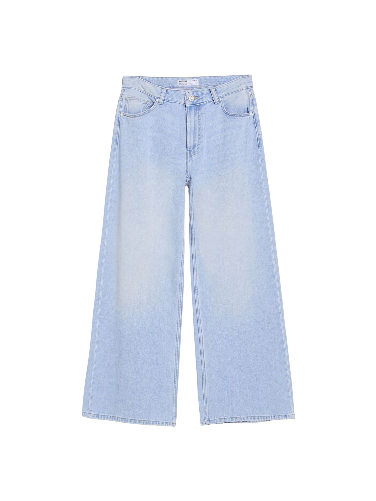 Bershka Jeans albastru deschis - Pled.ro