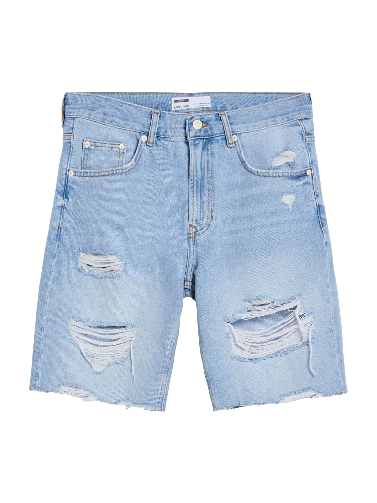 Bershka Jeans albastru deschis - Pled.ro