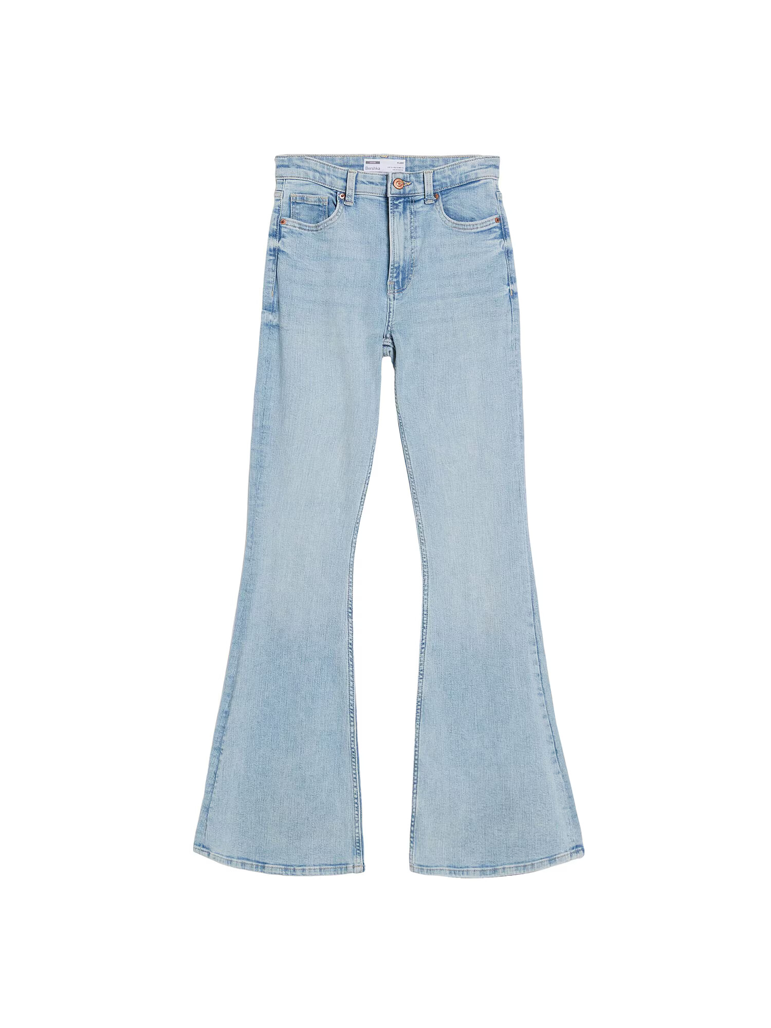 Bershka Jeans albastru deschis - Pled.ro