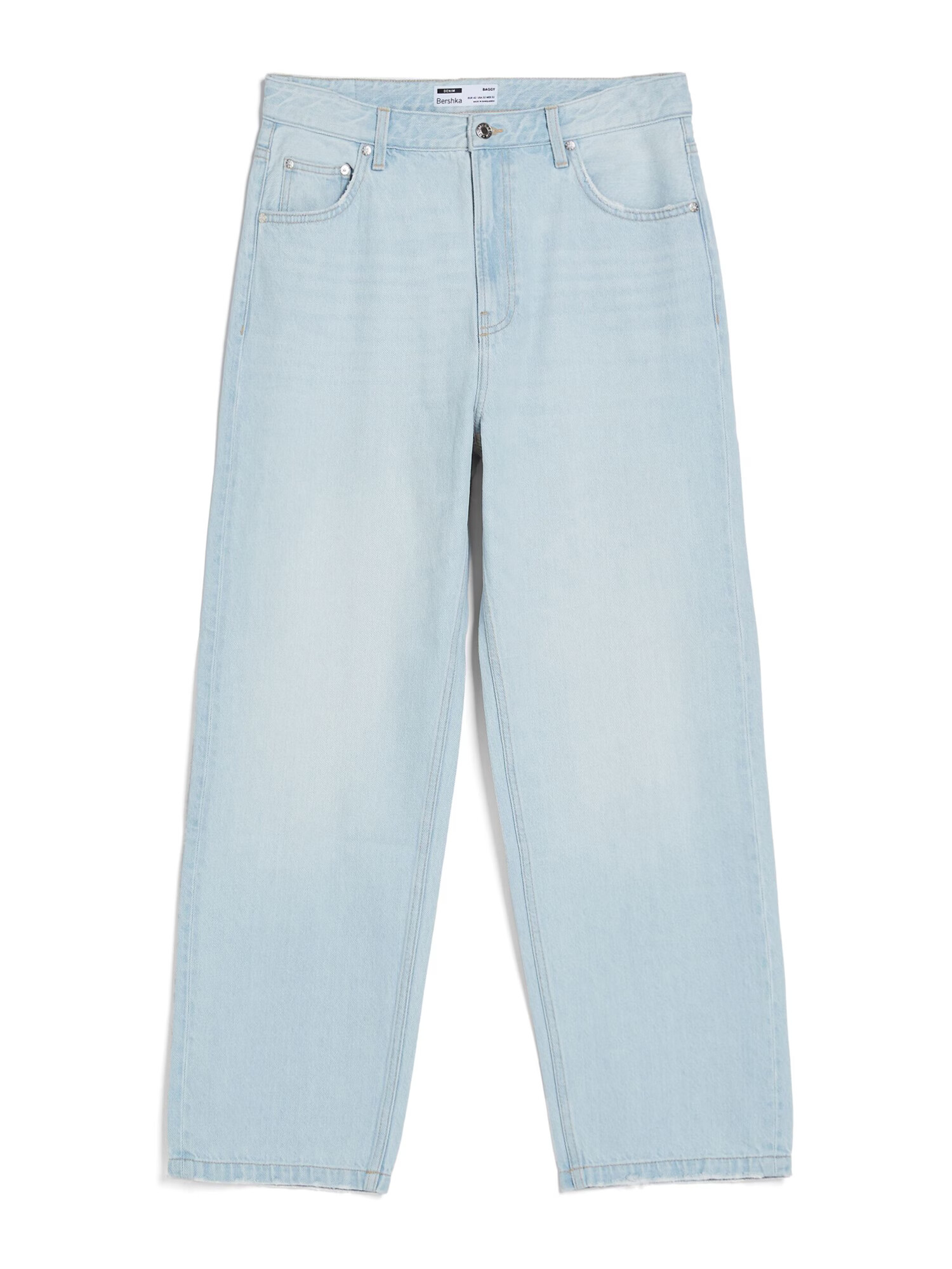 Bershka Jeans albastru deschis - Pled.ro