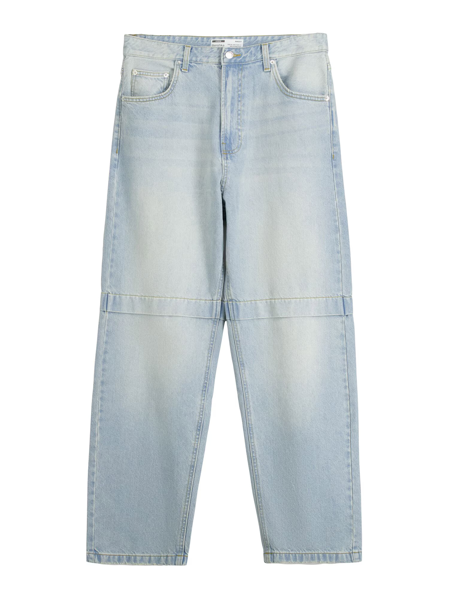 Bershka Jeans albastru deschis - Pled.ro