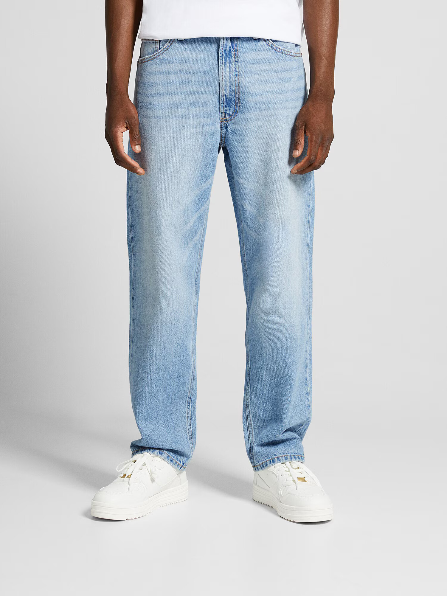 Bershka Jeans albastru - Pled.ro