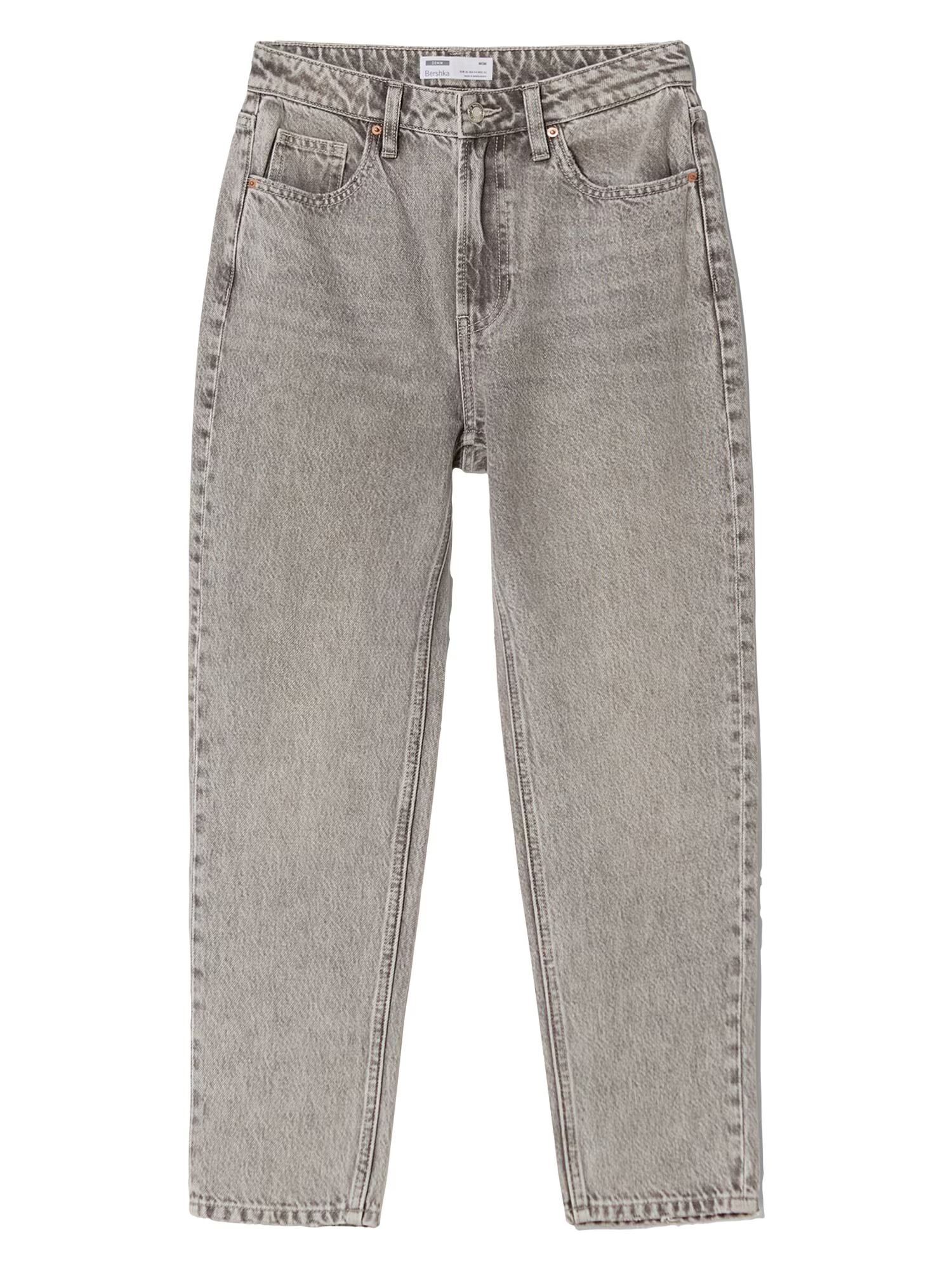 Bershka Jeans gri denim - Pled.ro