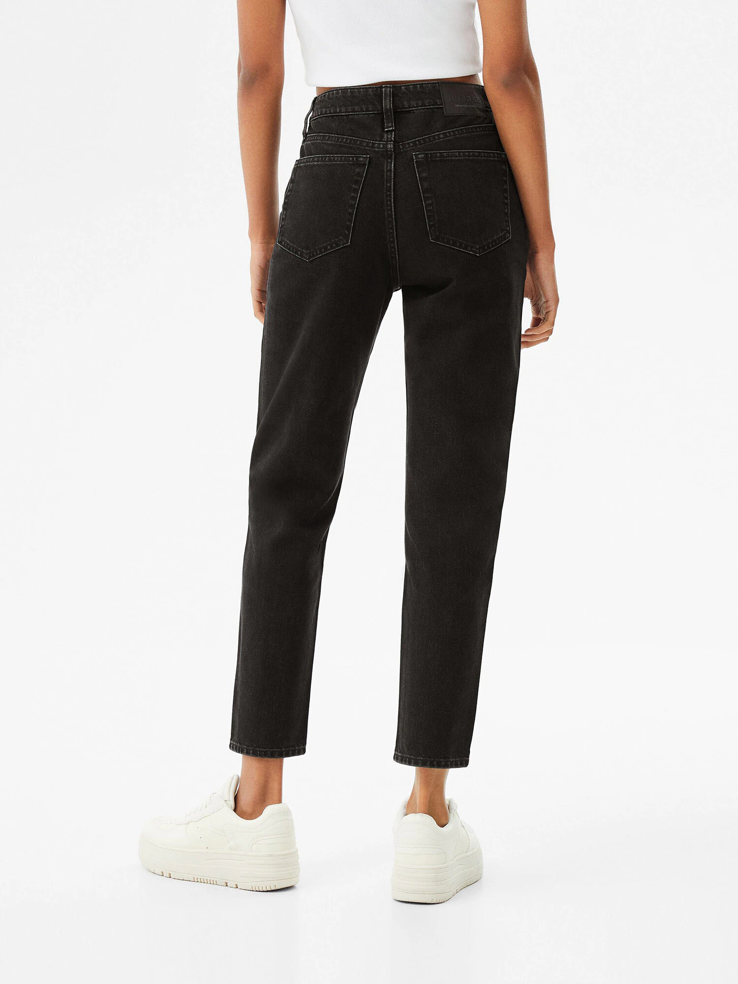 Bershka Jeans negru - Pled.ro