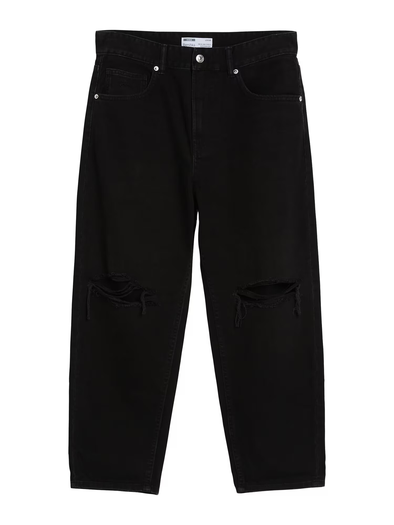 Bershka Jeans negru - Pled.ro