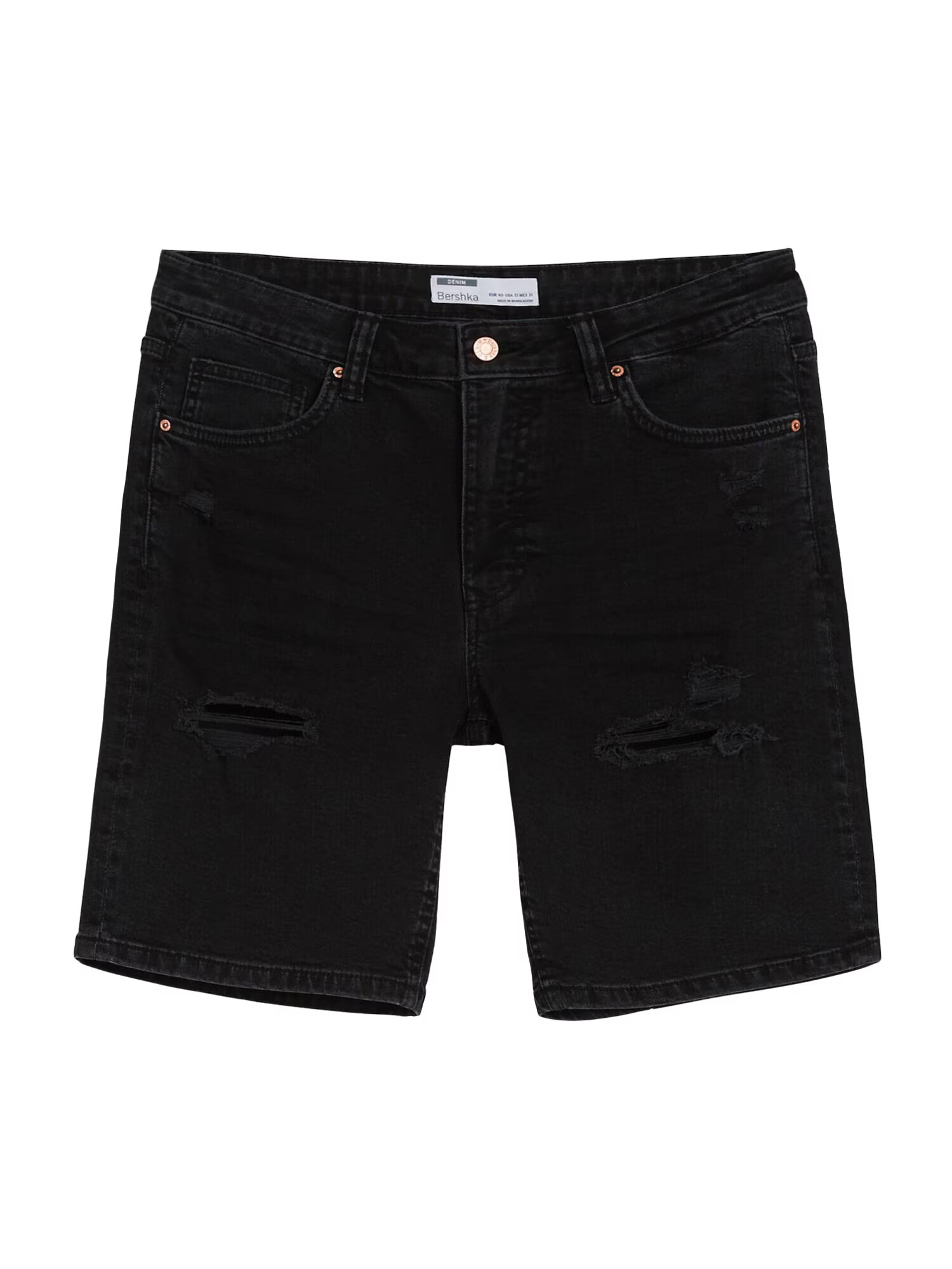 Bershka Jeans negru - Pled.ro