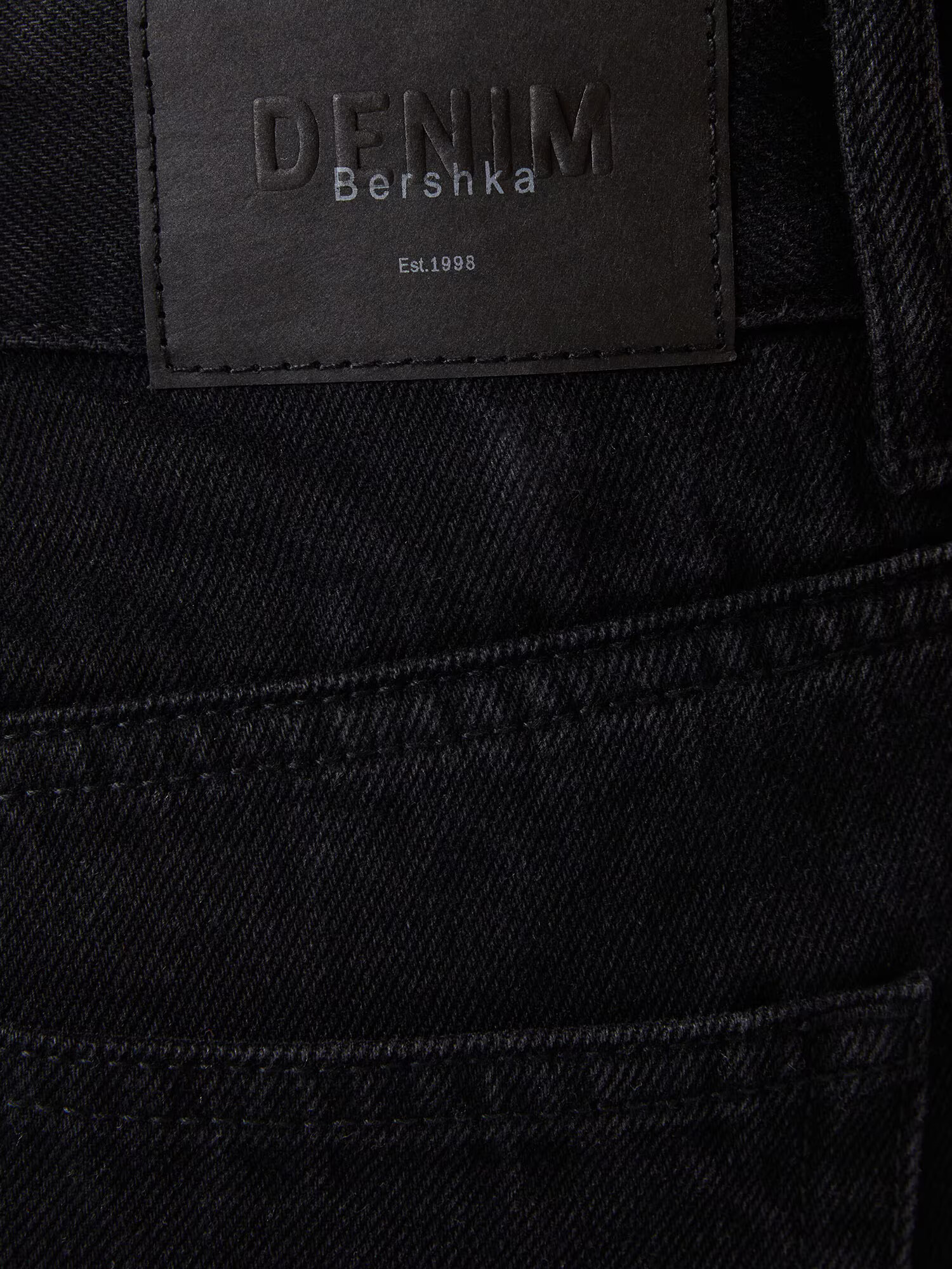 Bershka Jeans negru - Pled.ro