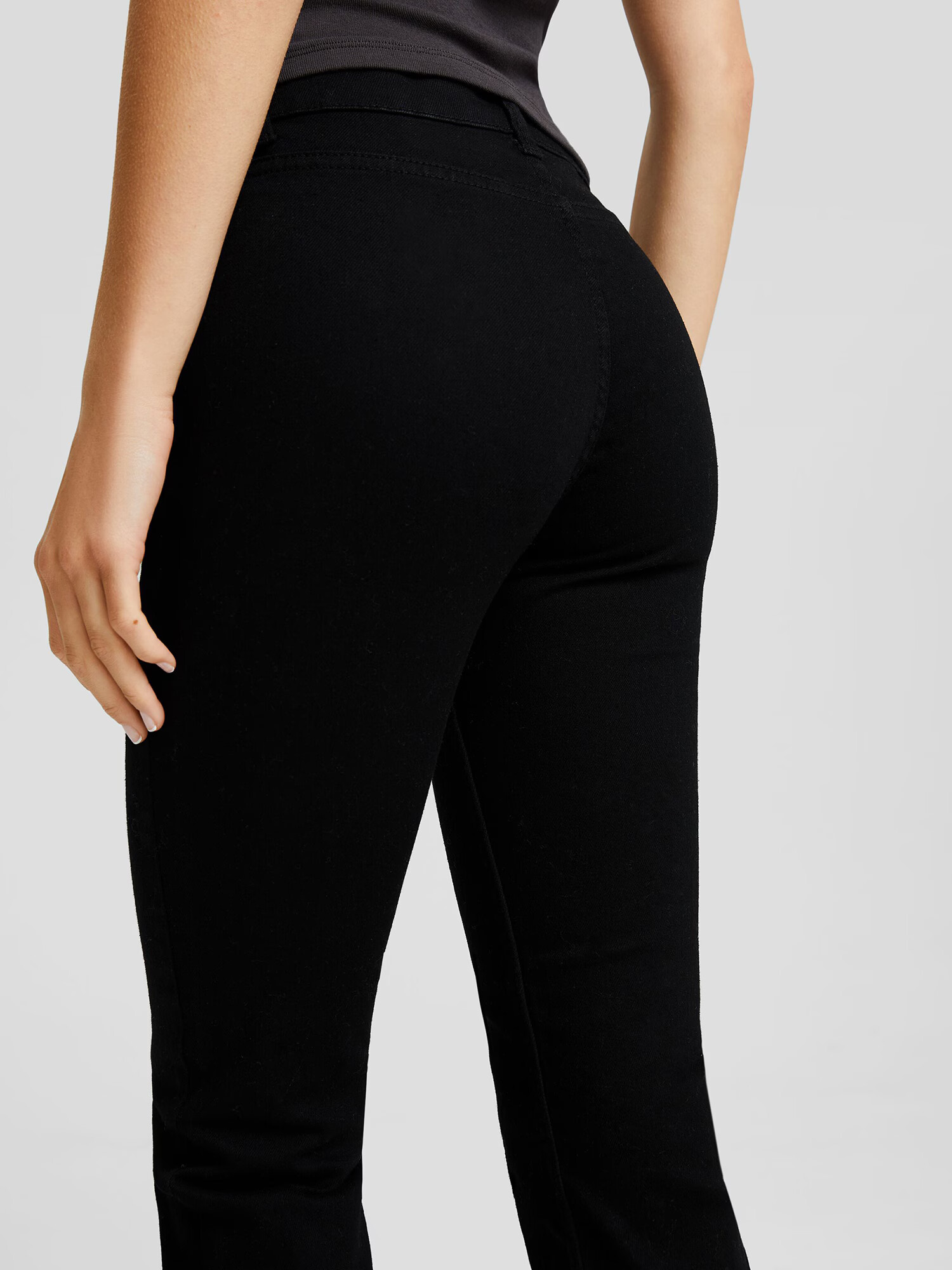 Bershka Jeans negru - Pled.ro