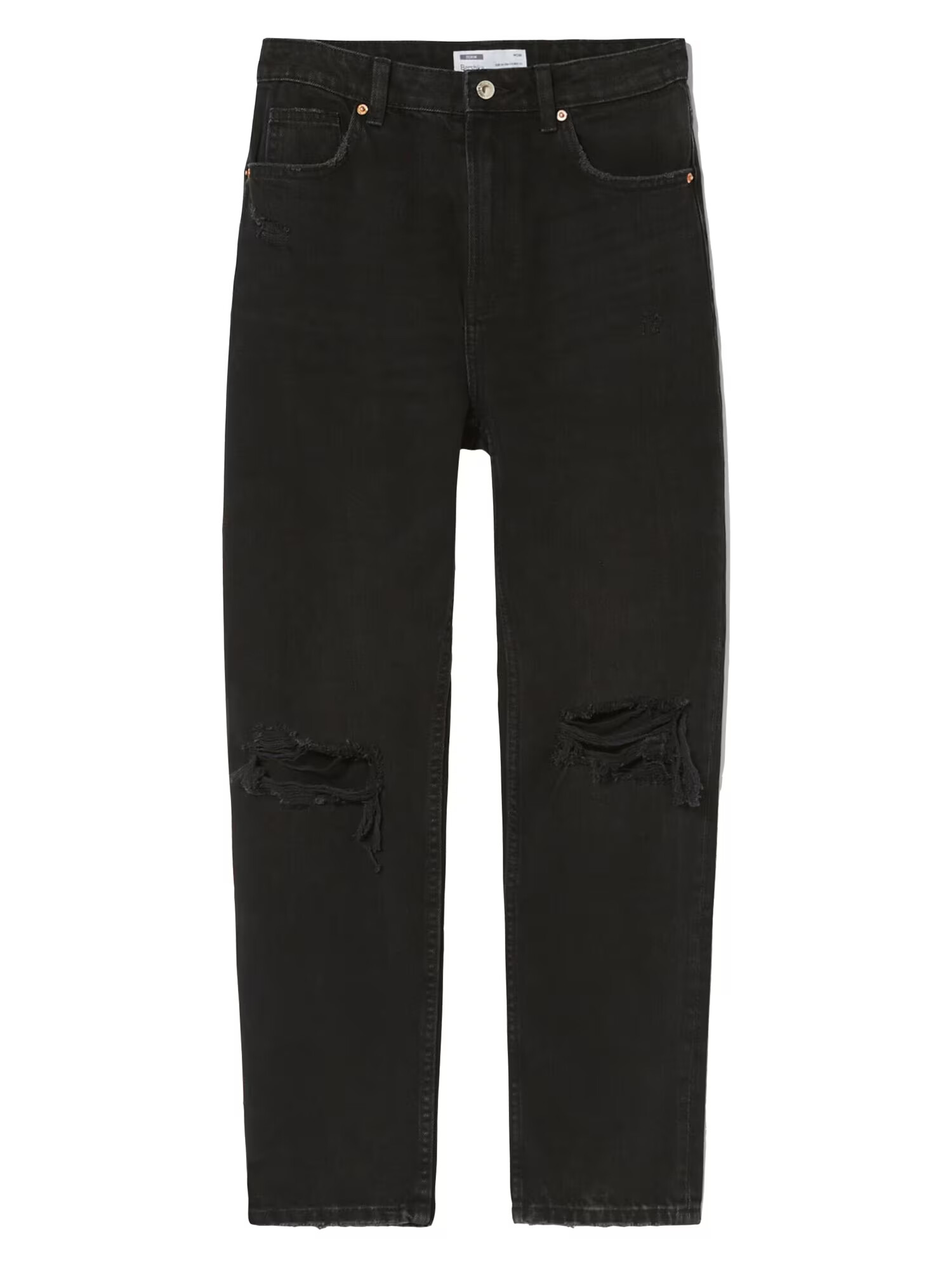 Bershka Jeans negru - Pled.ro