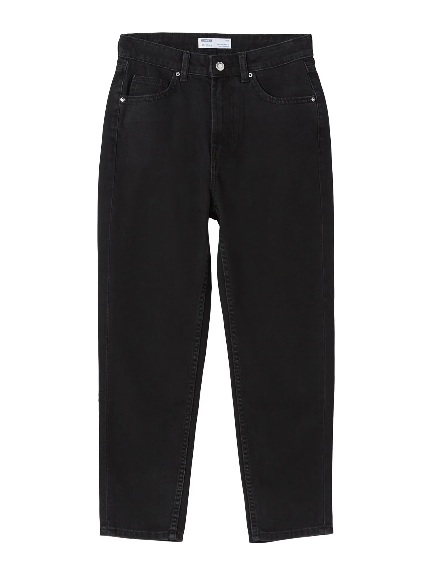 Bershka Jeans negru denim - Pled.ro