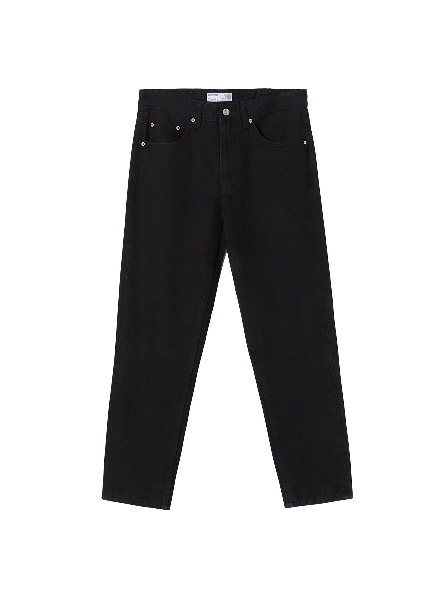 Bershka Jeans negru denim - Pled.ro