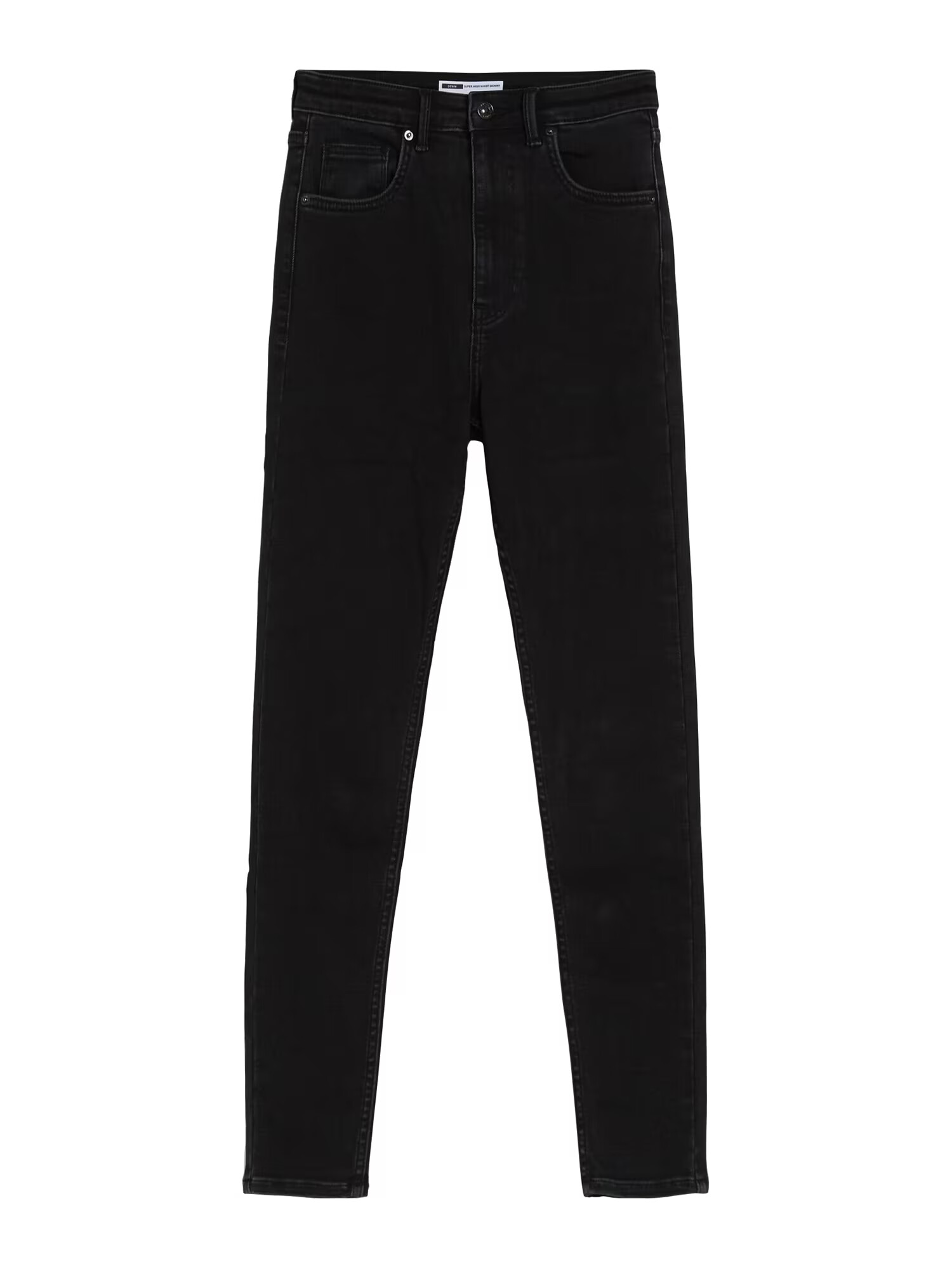 Bershka Jeans negru denim - Pled.ro