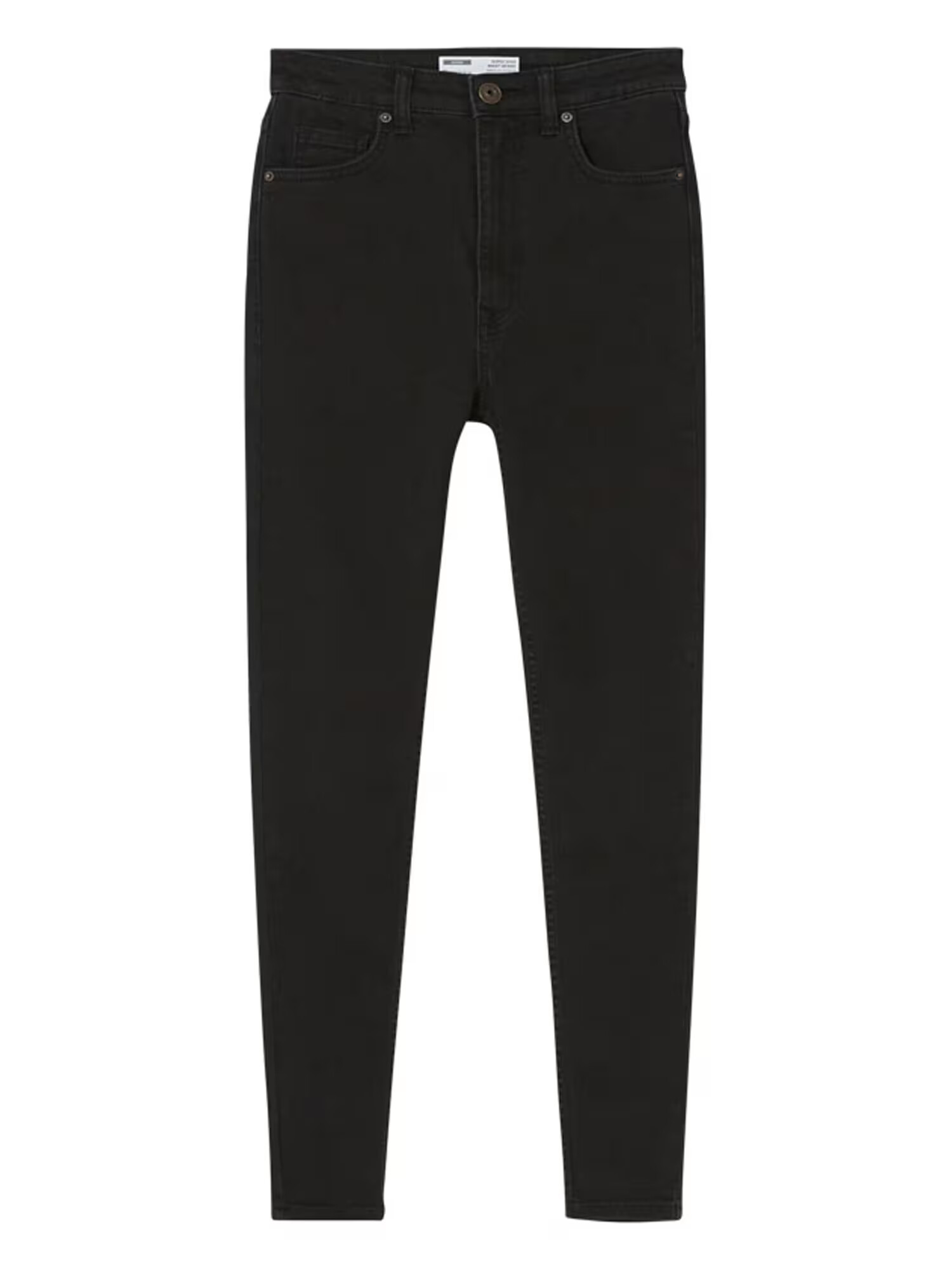 Bershka Jeans negru denim - Pled.ro