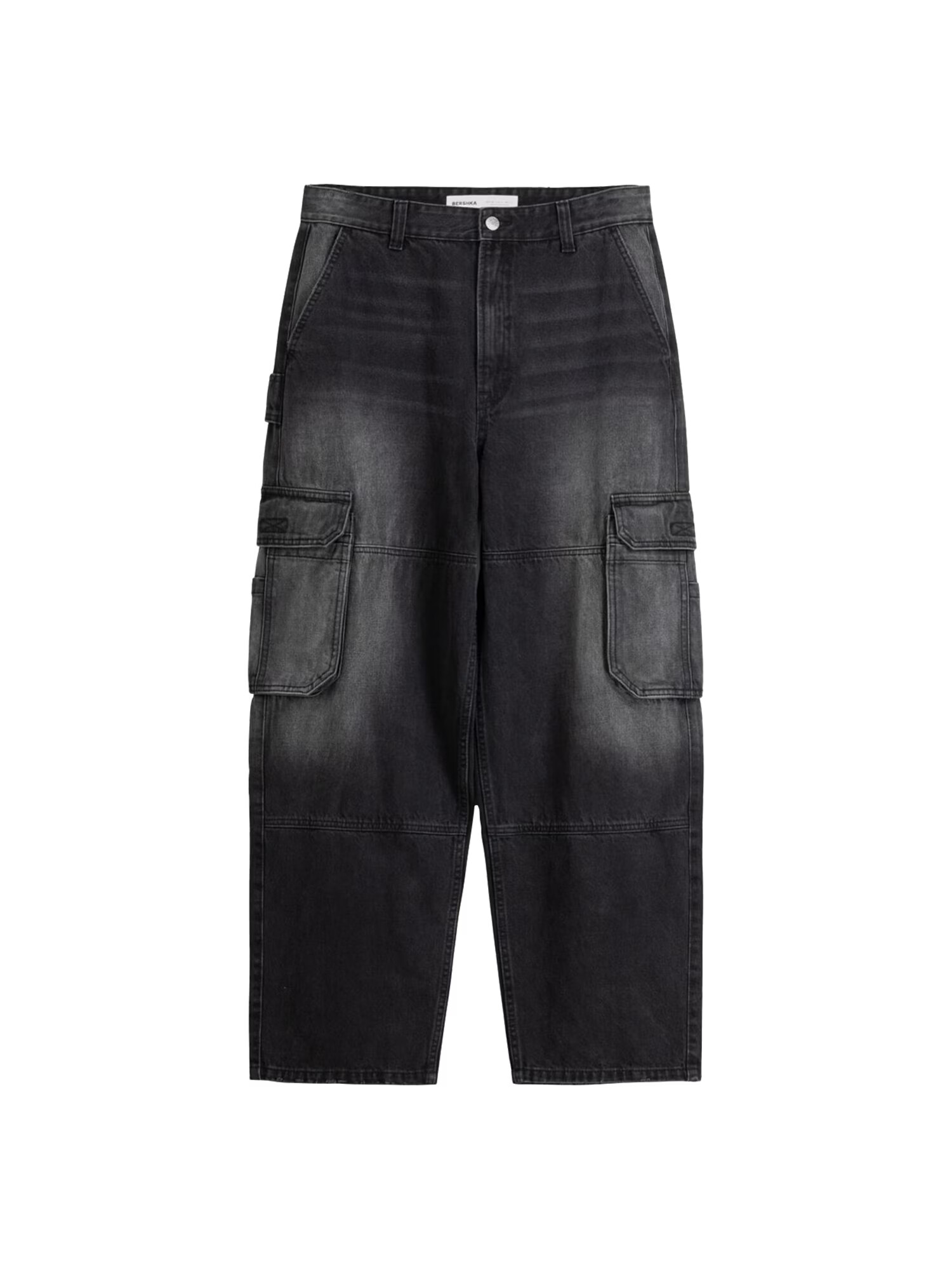 Bershka Jeans negru denim - Pled.ro