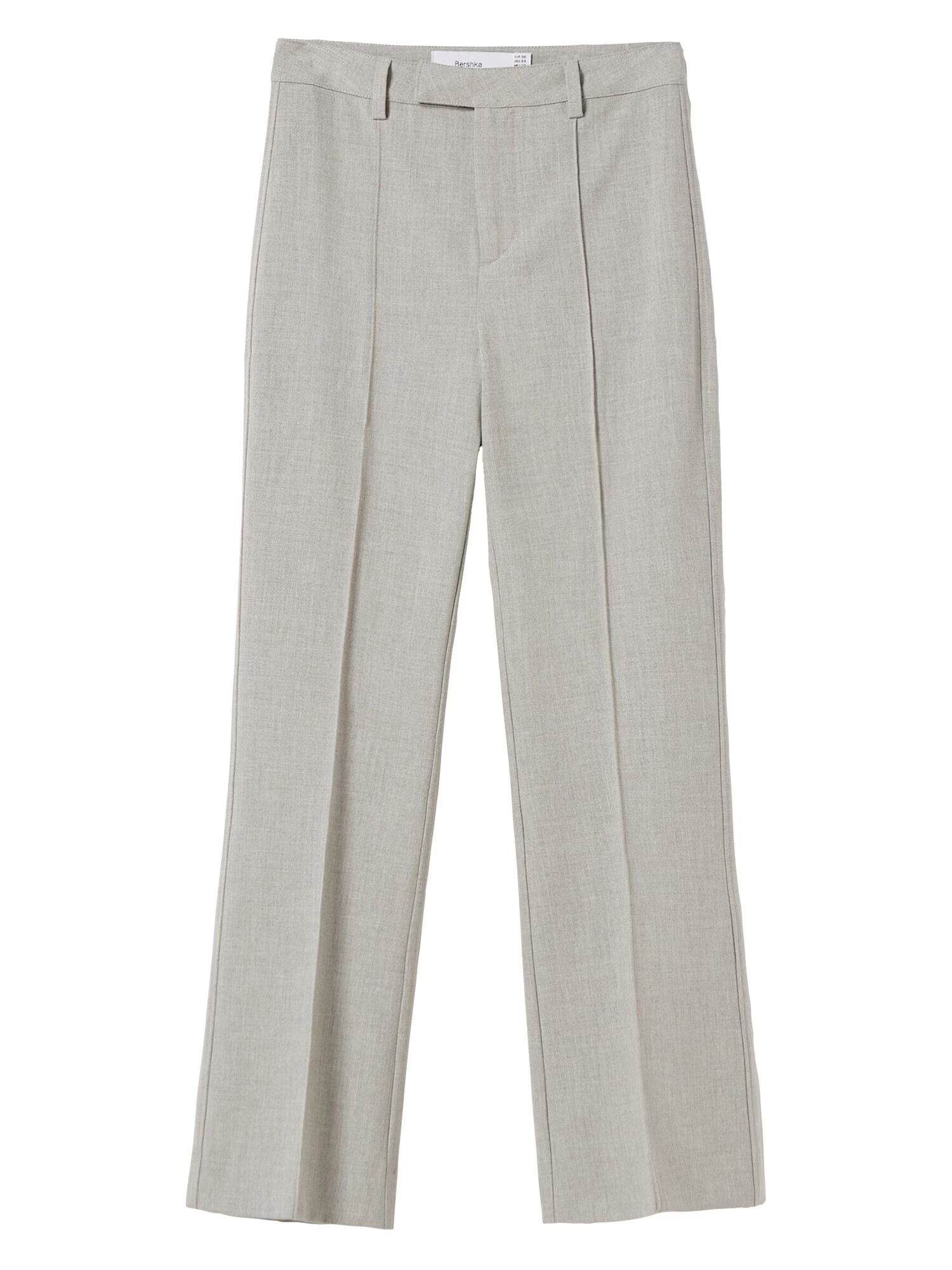 Bershka Pantaloni gri deschis - Pled.ro