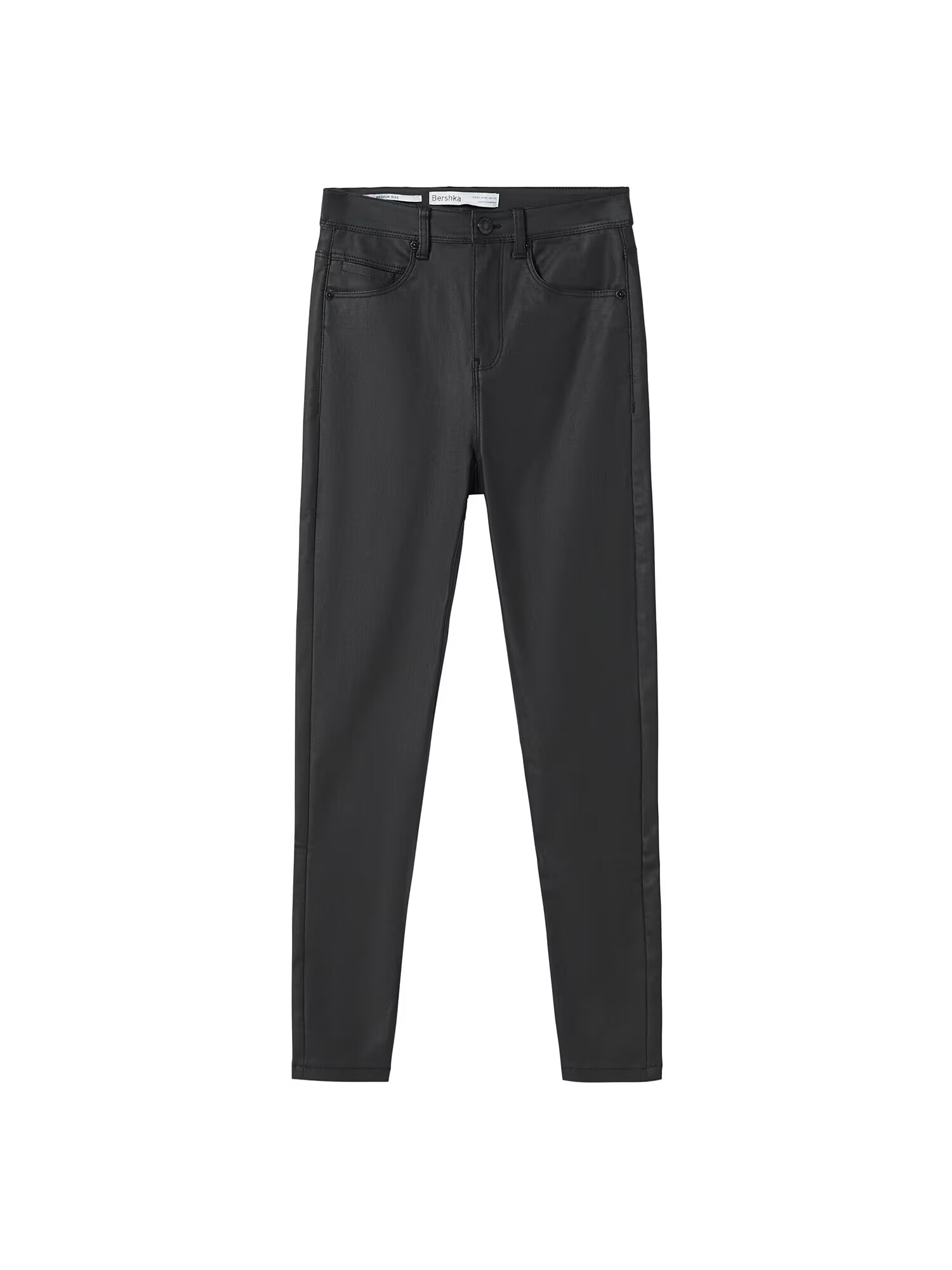 Bershka Pantaloni negru - Pled.ro