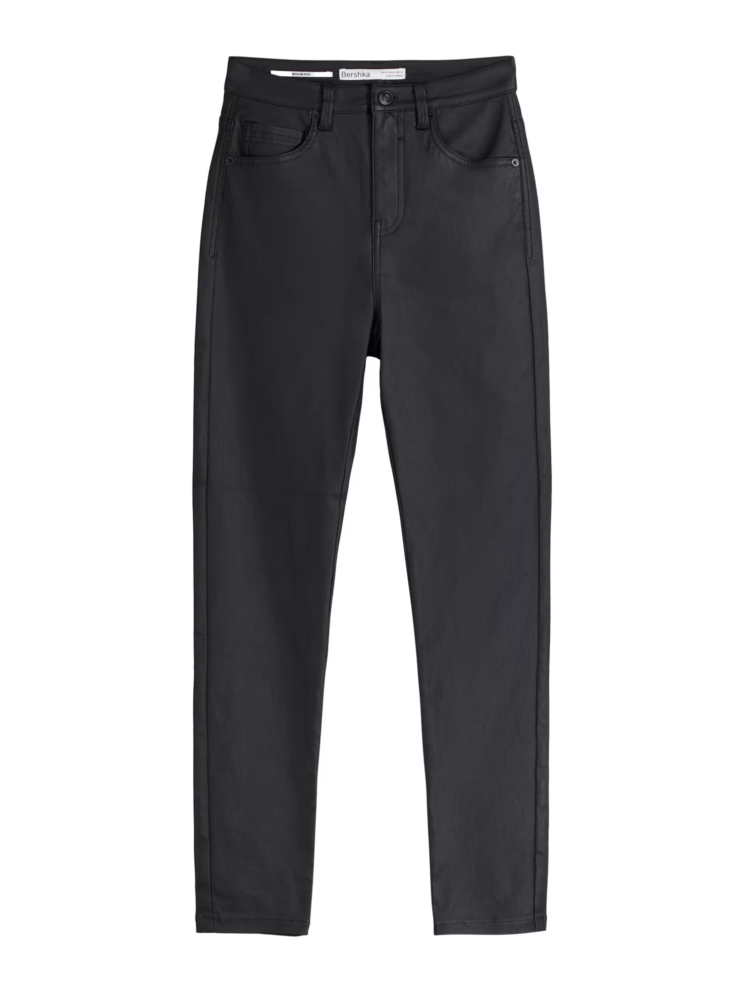 Bershka Pantaloni negru - Pled.ro