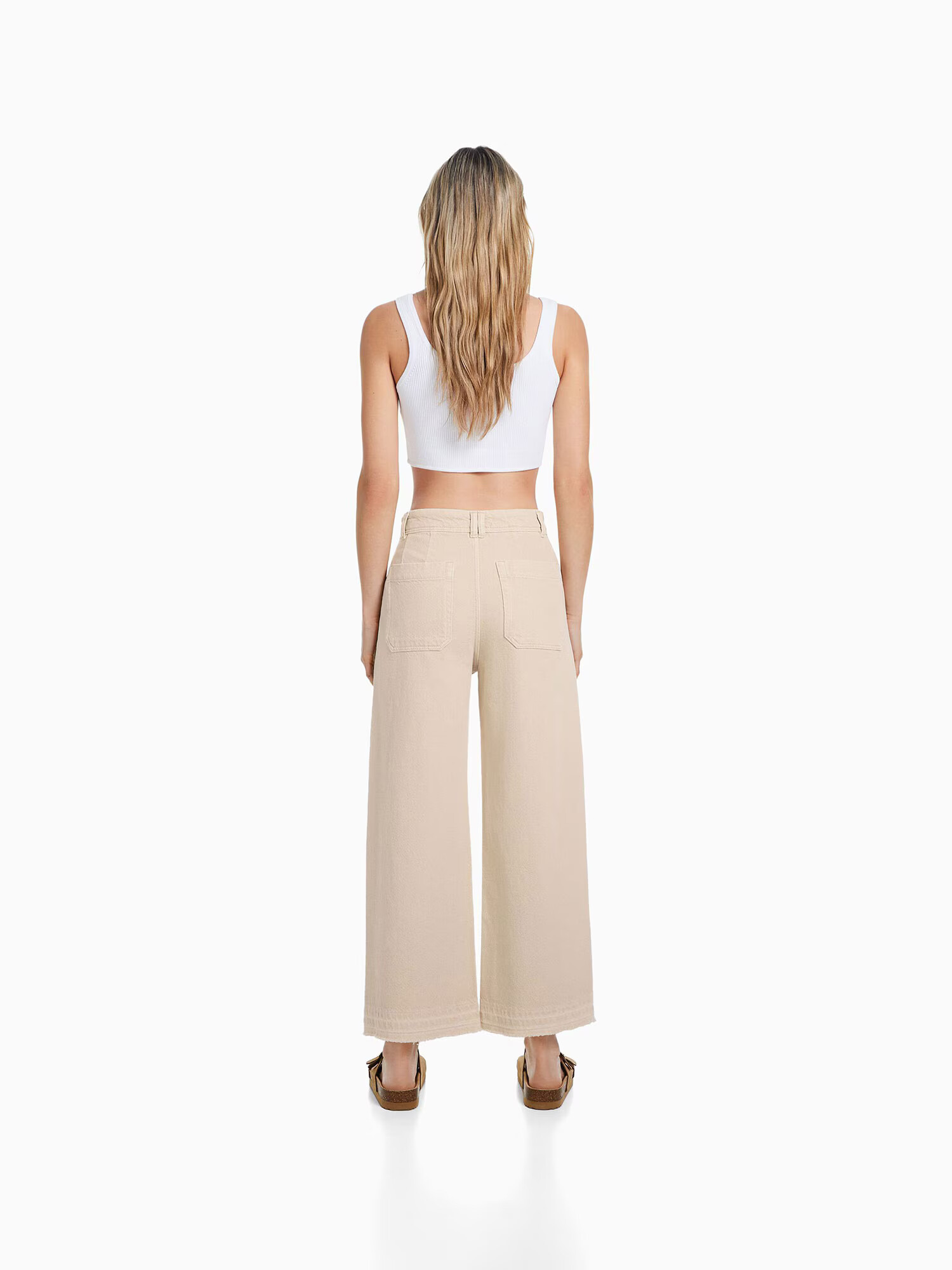 Bershka Pantaloni nisipiu - Pled.ro