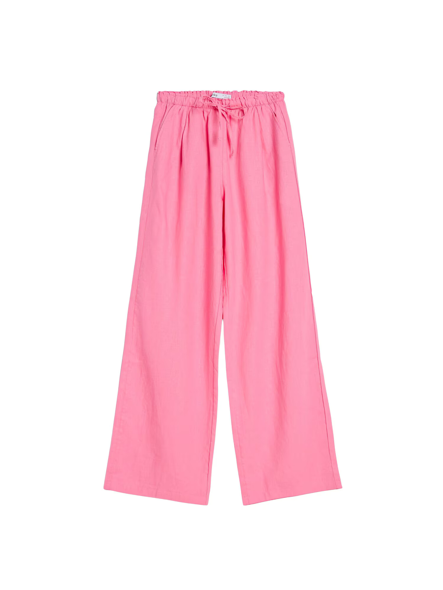 Bershka Pantaloni roz deschis - Pled.ro