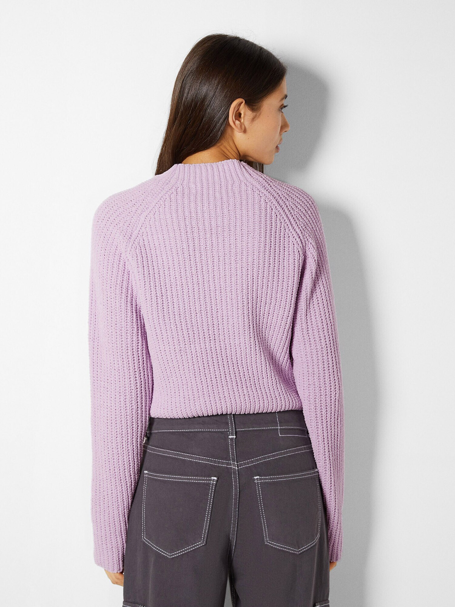 Bershka Pulover mauve - Pled.ro