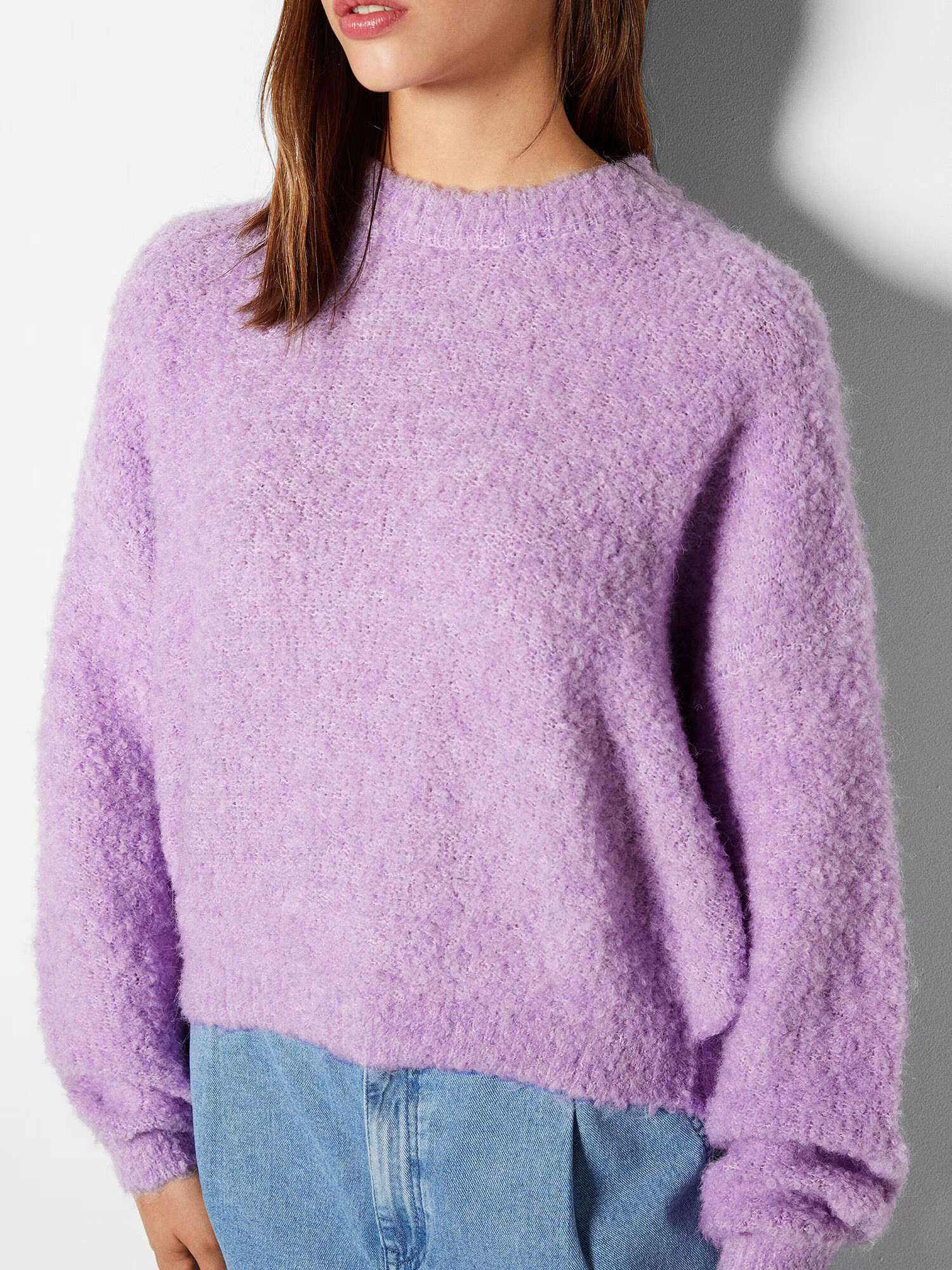 Bershka Pulover mauve - Pled.ro