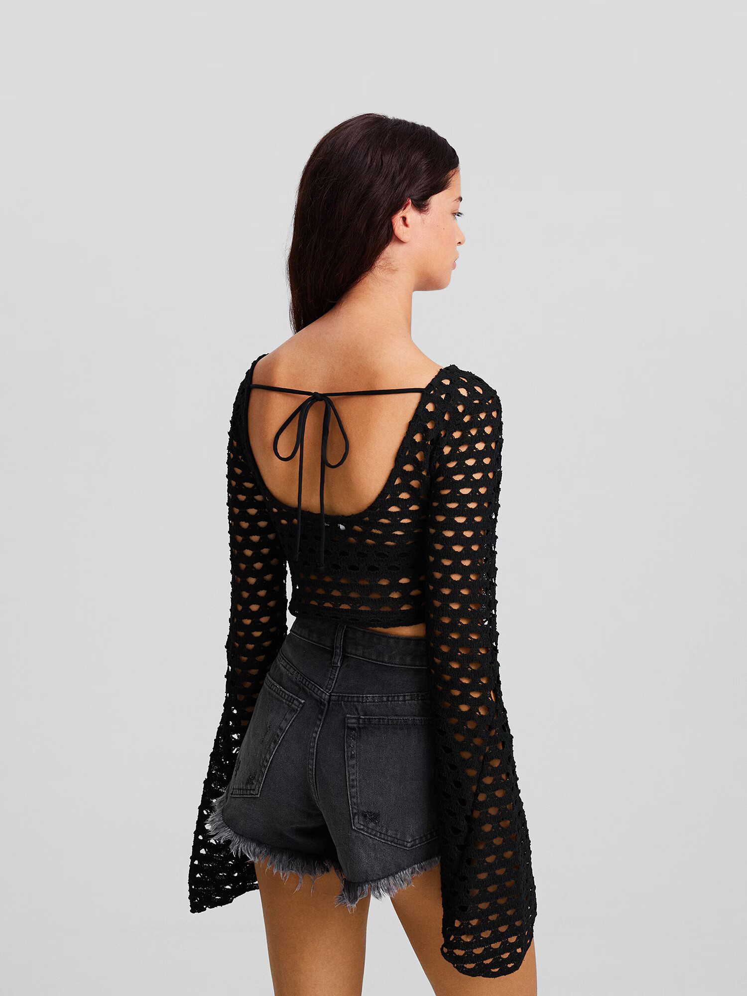 Bershka Pulover negru - Pled.ro