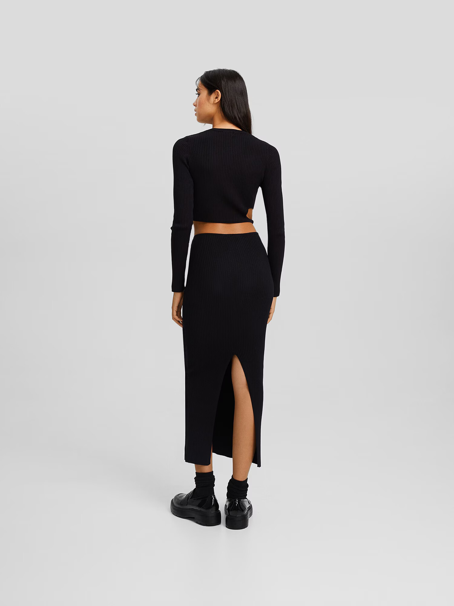 Bershka Pulover negru - Pled.ro