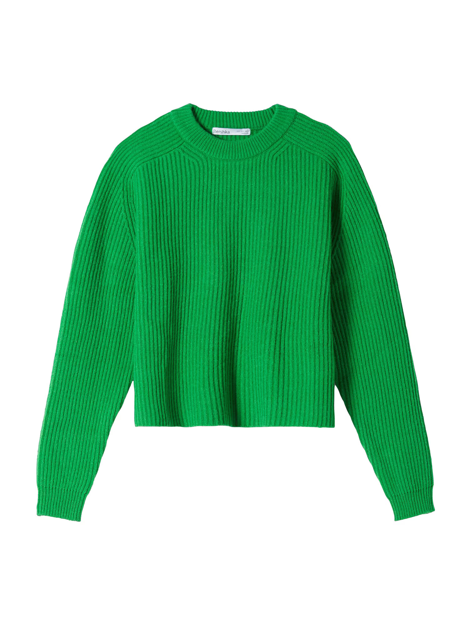 Bershka Pulover verde - Pled.ro