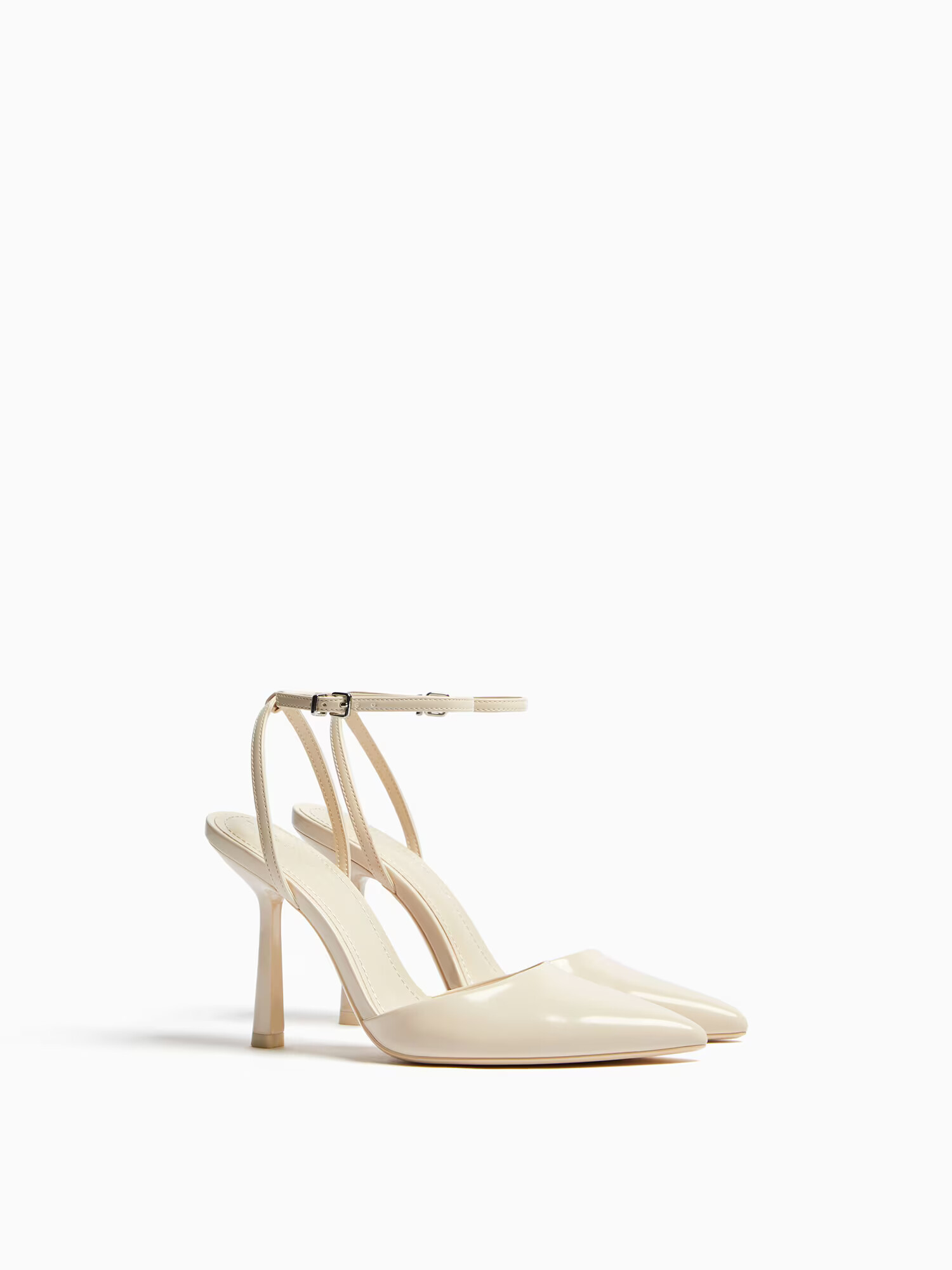 Bershka Pumps alb murdar - Pled.ro