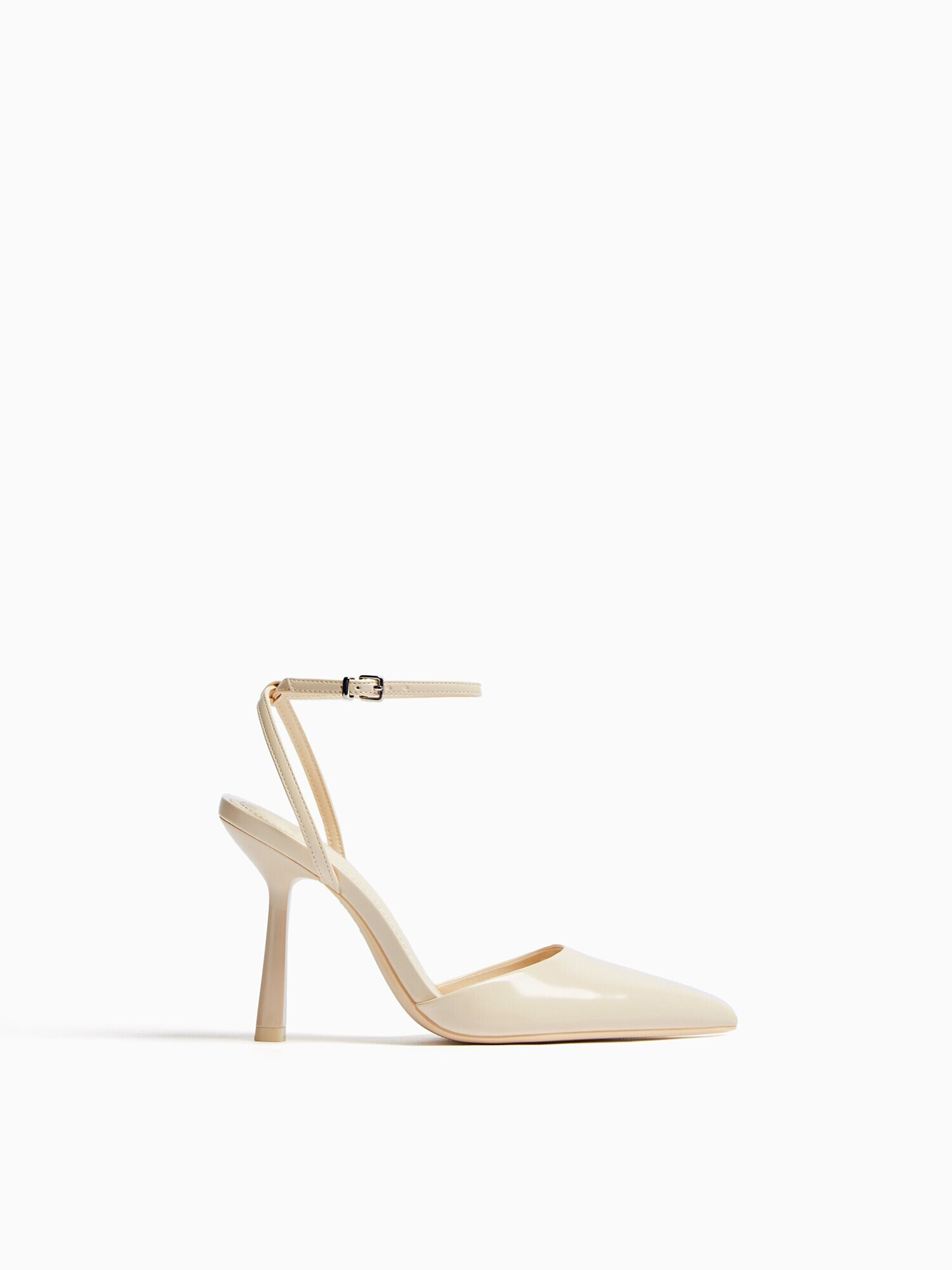 Bershka Pumps alb murdar - Pled.ro