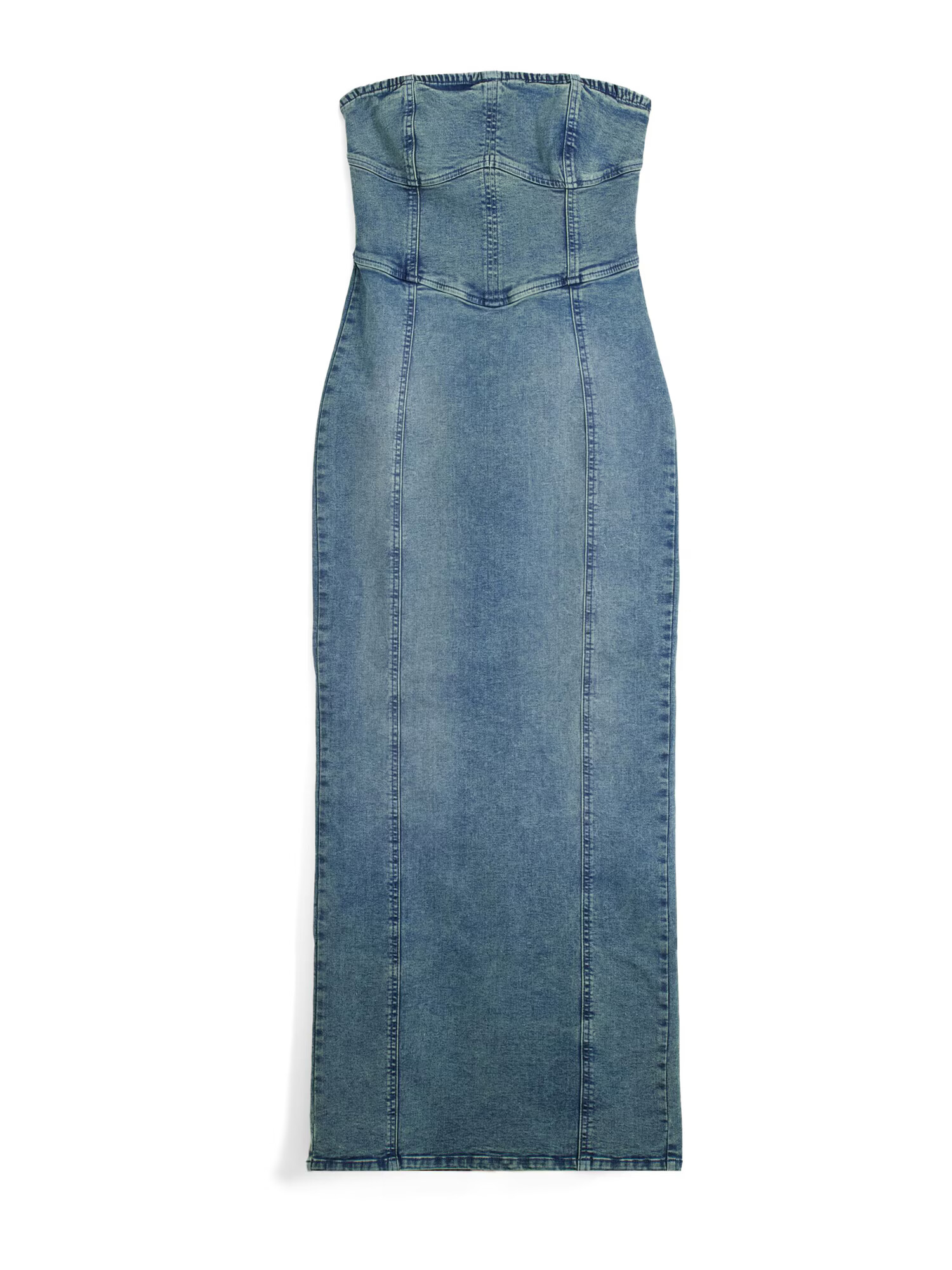 Bershka Rochie albastru denim - Pled.ro