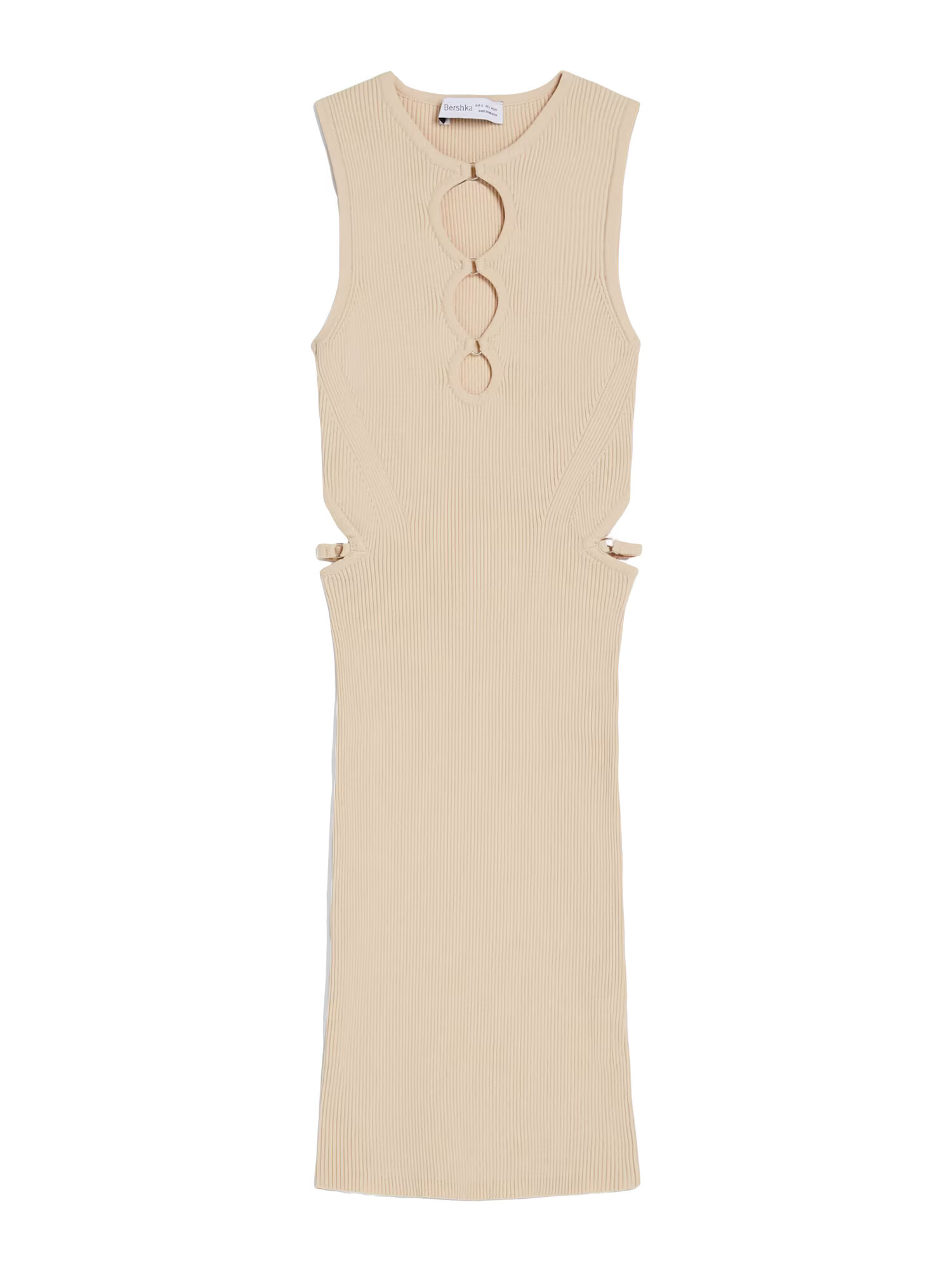 Bershka Rochie bej - Pled.ro