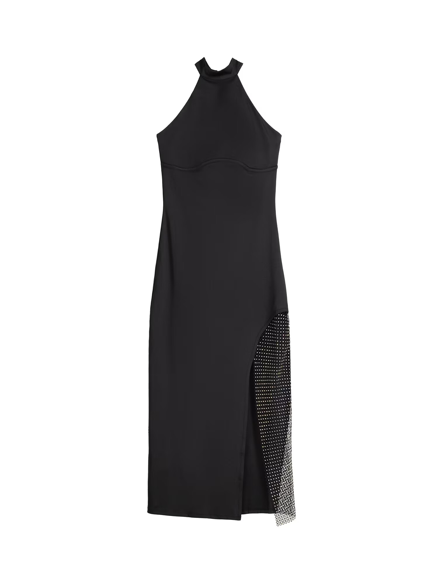 Bershka Rochie de cocktail negru - Pled.ro